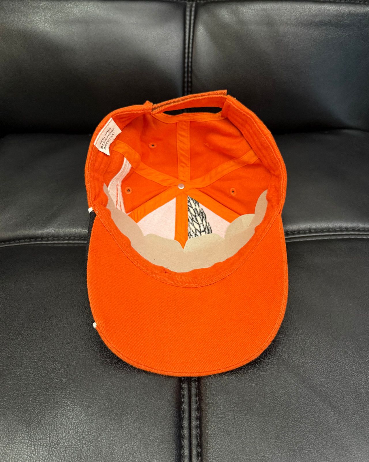 Vintage New - Vintage #20 Racing Orange Strap Back Cap Hat Size ONE SIZE - 9 Thumbnail