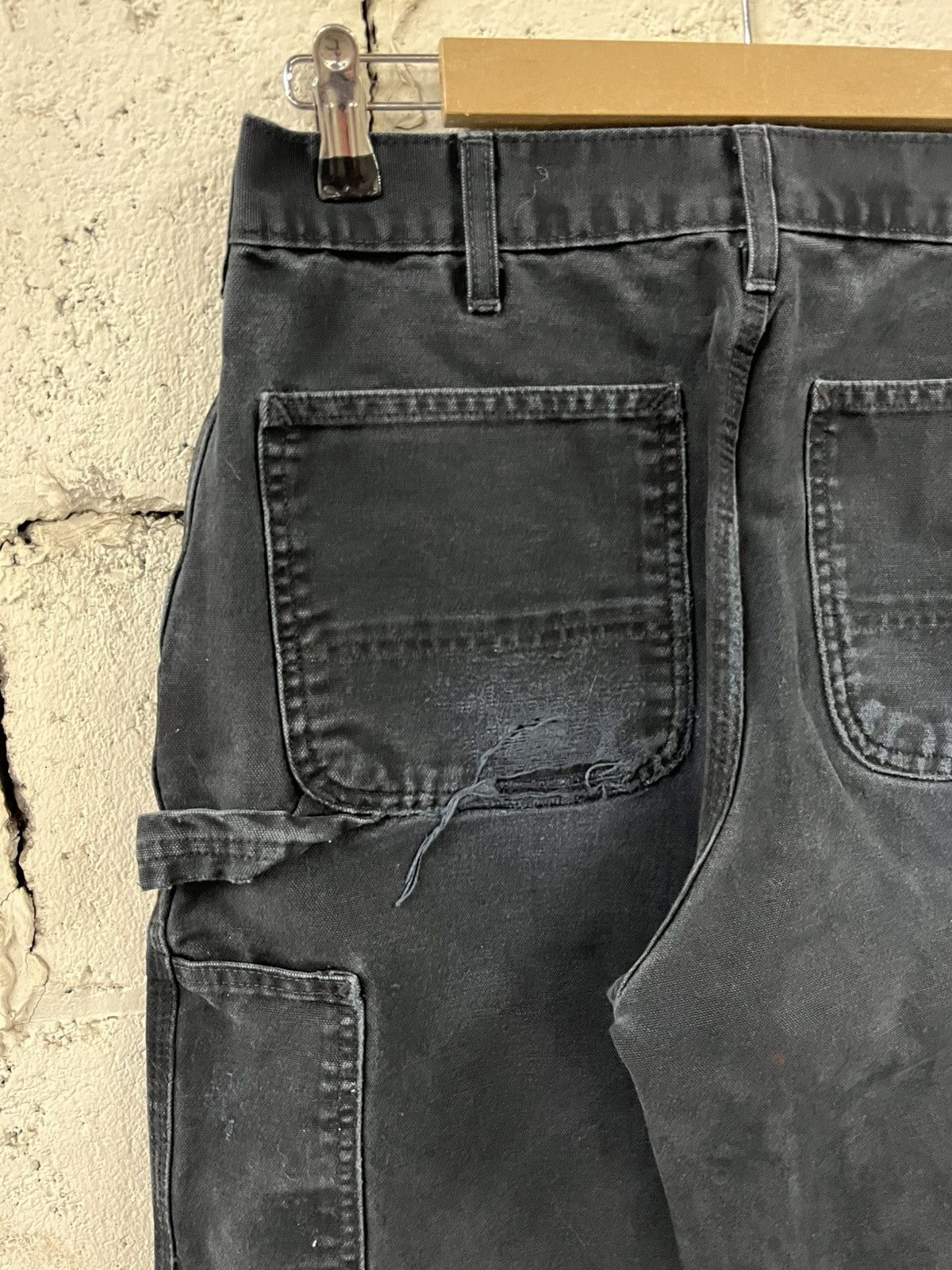 Carhartt Carhartt carpenter cargos perfectly distressed baggy skater Size US 30 / EU 46 - 5 Thumbnail
