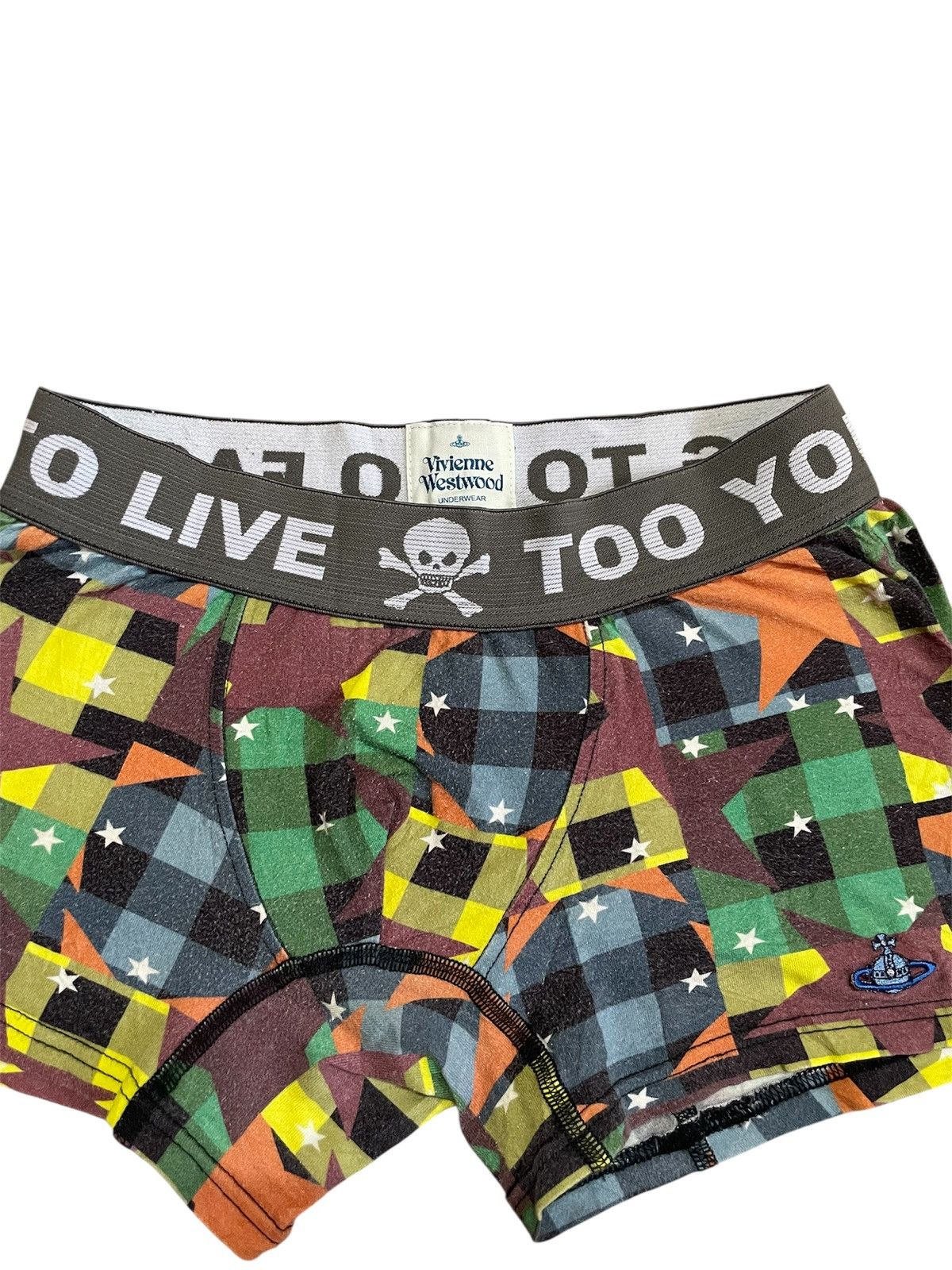 Vivienne Westwood Vivienne Westwood Boxer Underwear Small patchwork multicolor Size 28 - 3 Thumbnail
