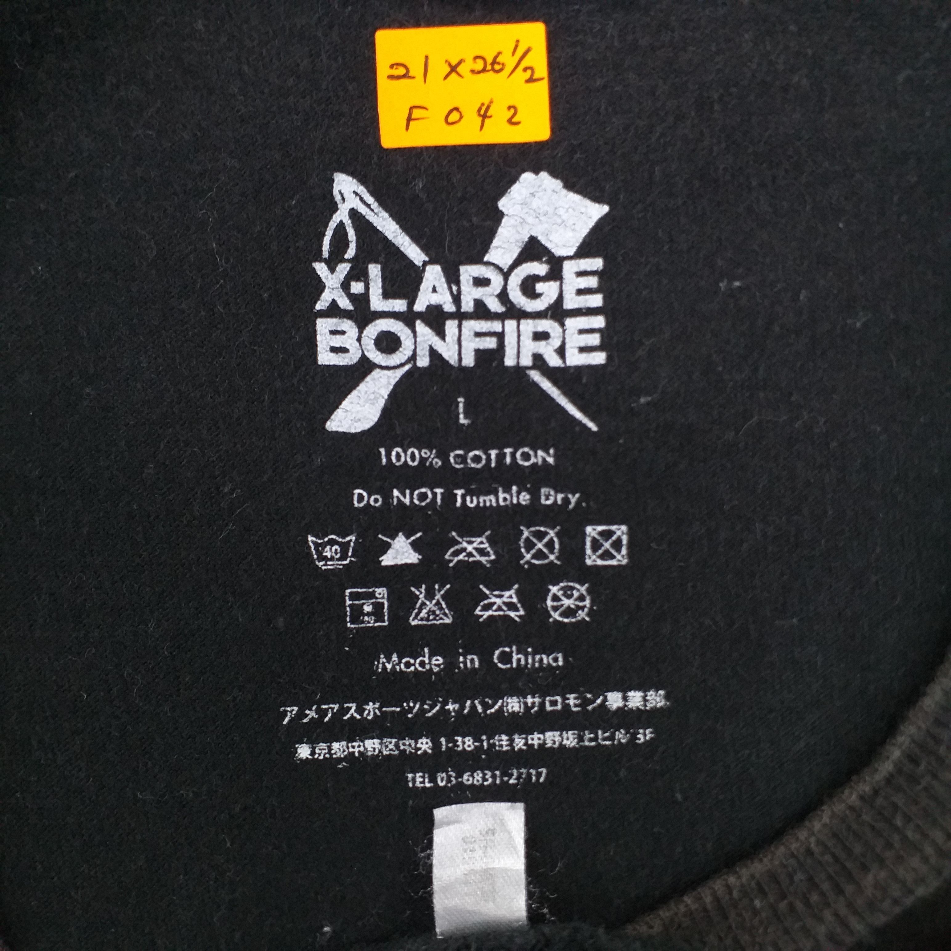 Bonfire X-Large Bonfire Tailored To Destroy Large TShirt -F042 Size US L / EU 52-54 / 3 - 5 Thumbnail