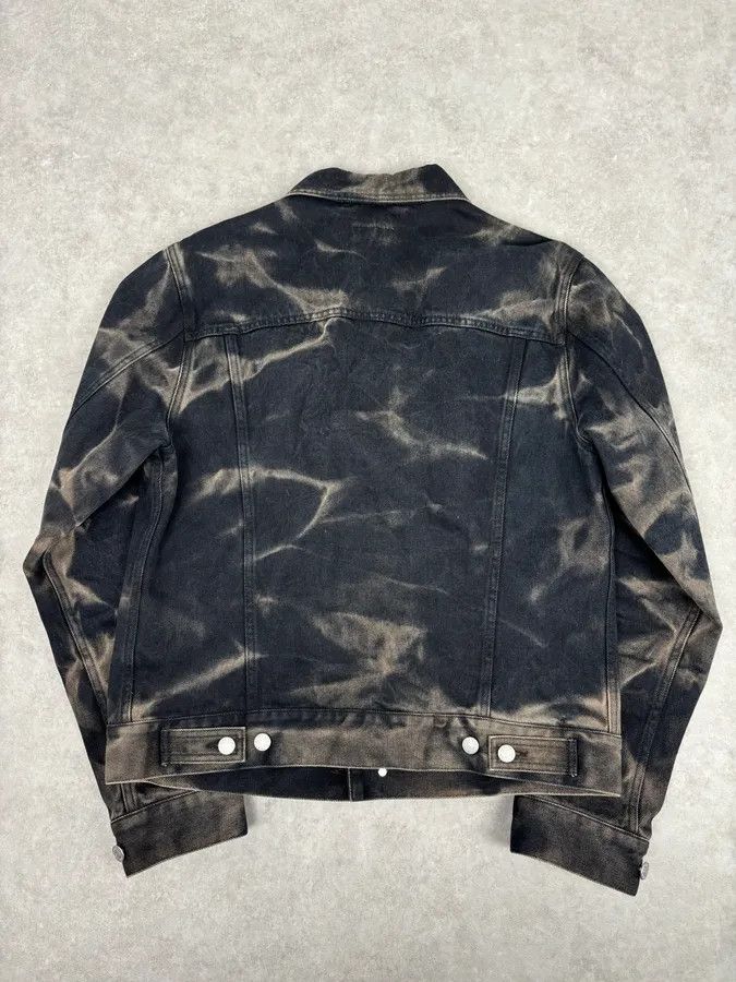 Dries Van Noten Dries Van Noten Grey Cotton Acid Wash Denim Jacket Size US L / EU 52-54 / 3 - 5 Thumbnail