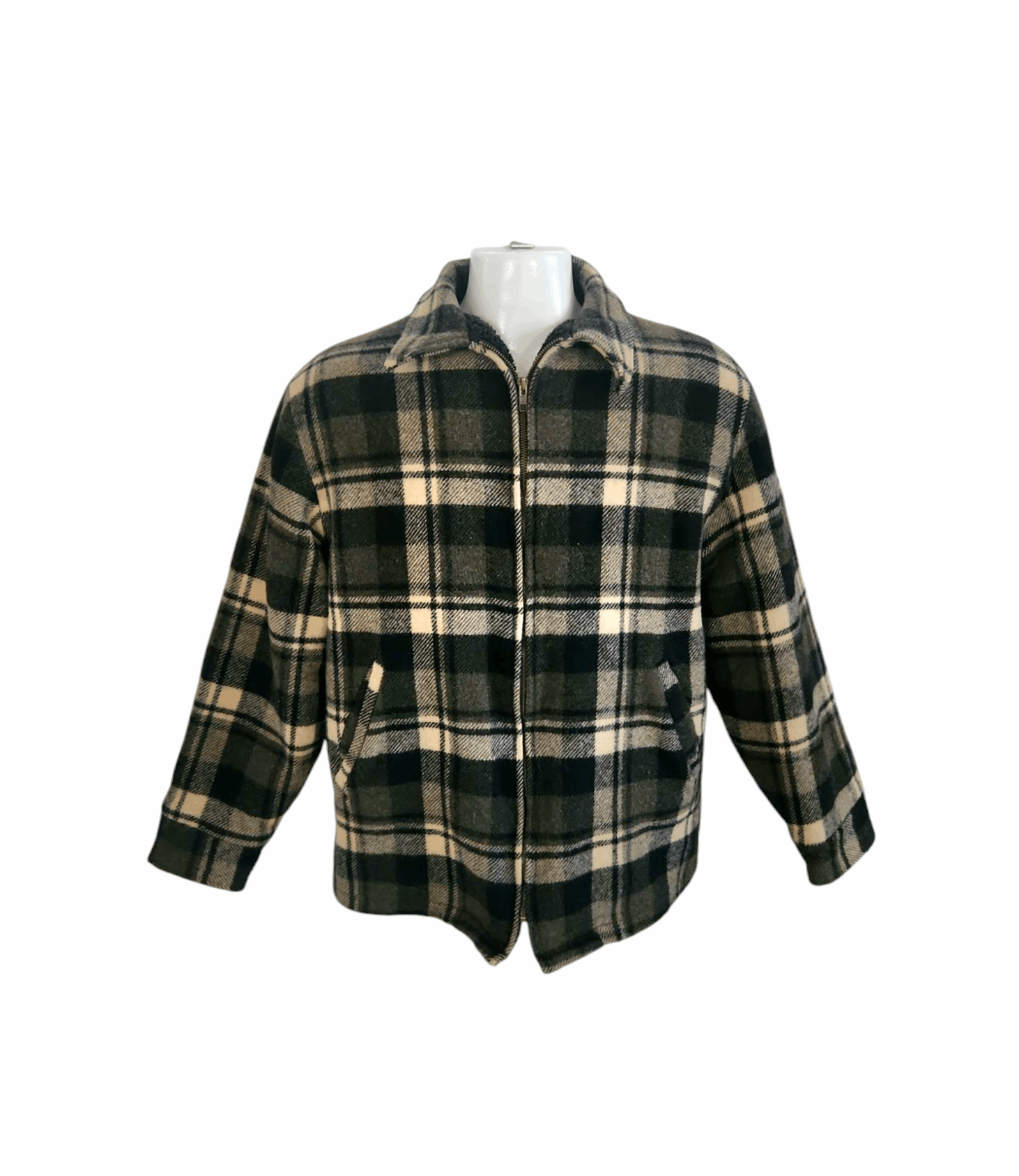 Vintage × Woolrich Woolen Mills Woolrich True Vintage Jacket Large Plaid Wool Sherpa lined Size US L / EU 52-54 / 3 - 1 Thumbnail