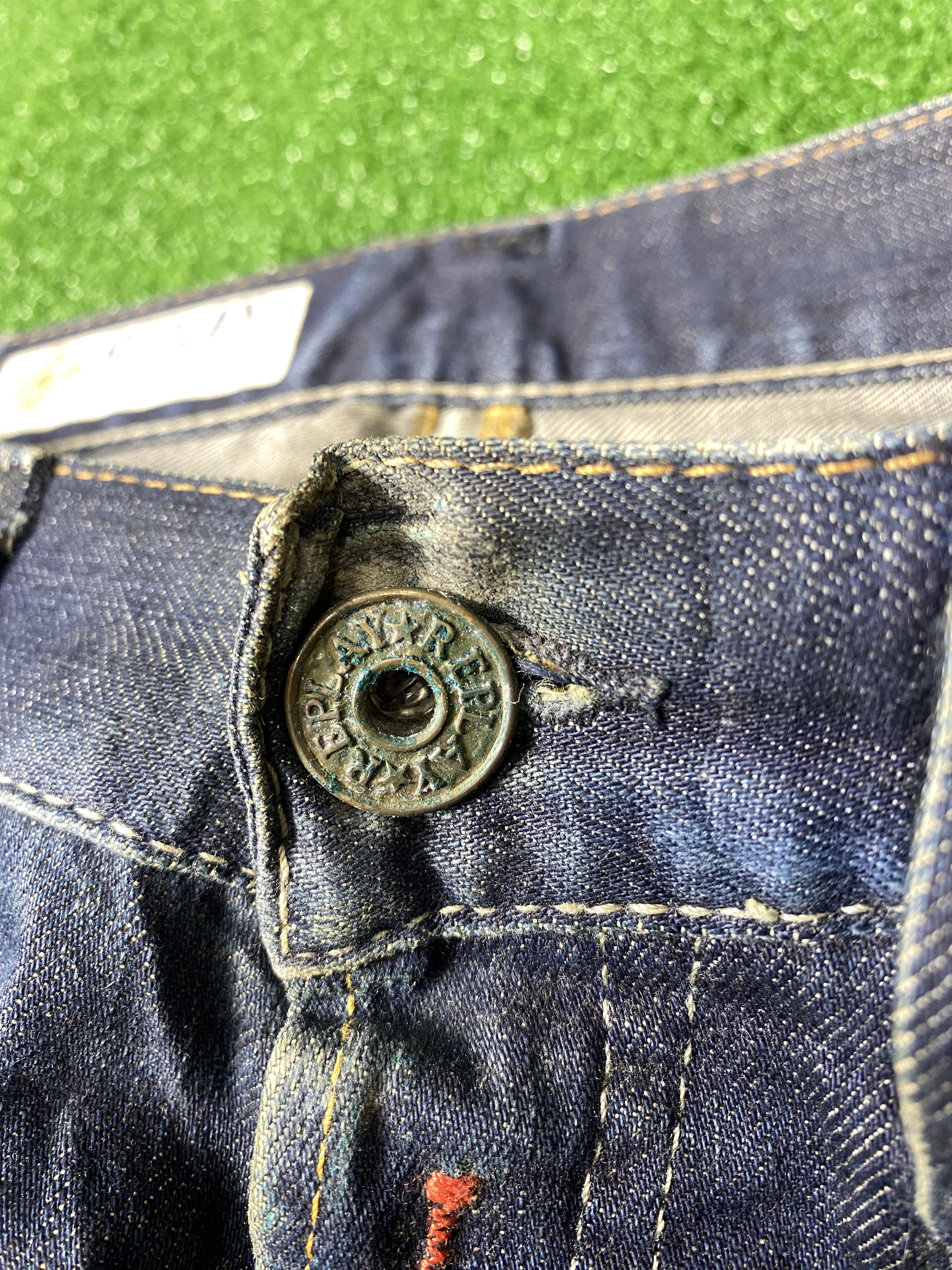 Replay Vintage Replay Faded Black Jeans CP0070 Size US 34 / EU 50 - 3 Thumbnail