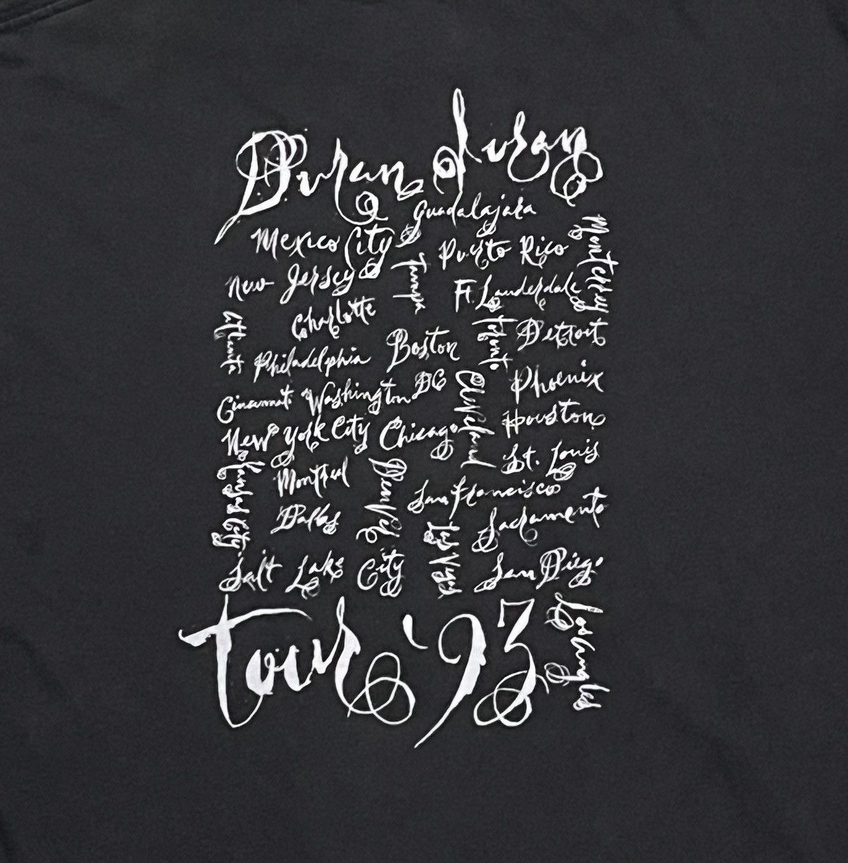 Band Tees × Vintage Duran Duran Wedding Album Tour 1992 Size US XL / EU 56 / 4 - 3 Thumbnail