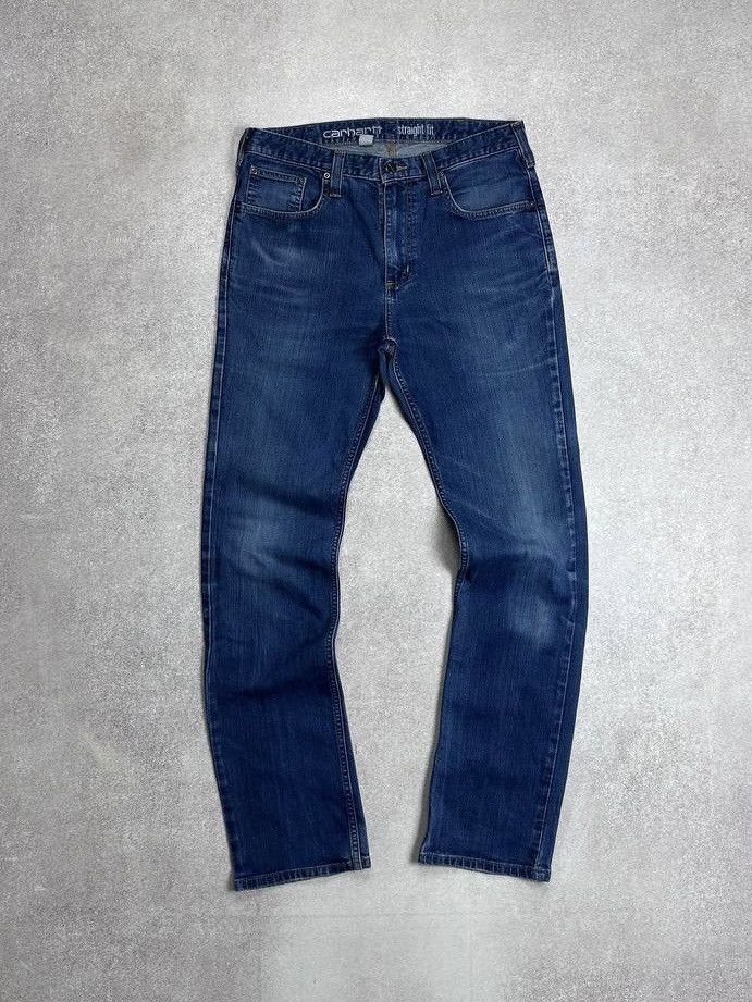 Carhartt Vintage Carhartt Baggy Denim Y2K Flared Jeans 33x34 Size US 33 - 2 Thumbnail