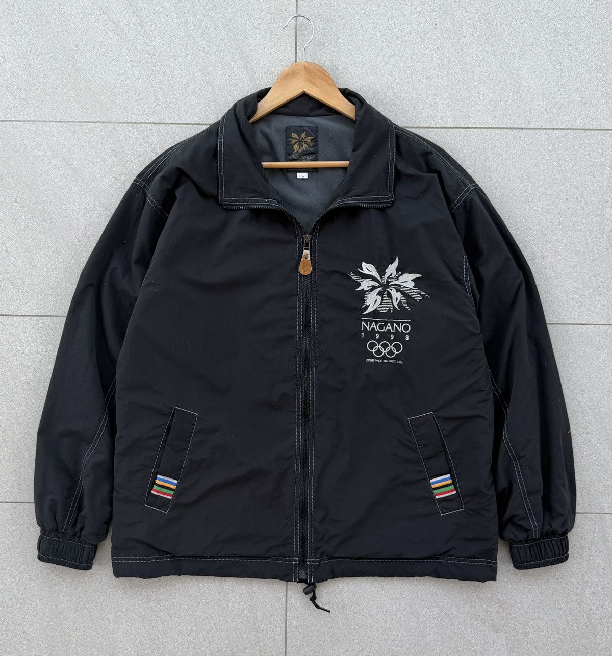 Vintage Vintage Nagano 1998 Olympic Team Jacket Mizuno Made In Japan Size US L / EU 52-54 / 3 - 1 Thumbnail