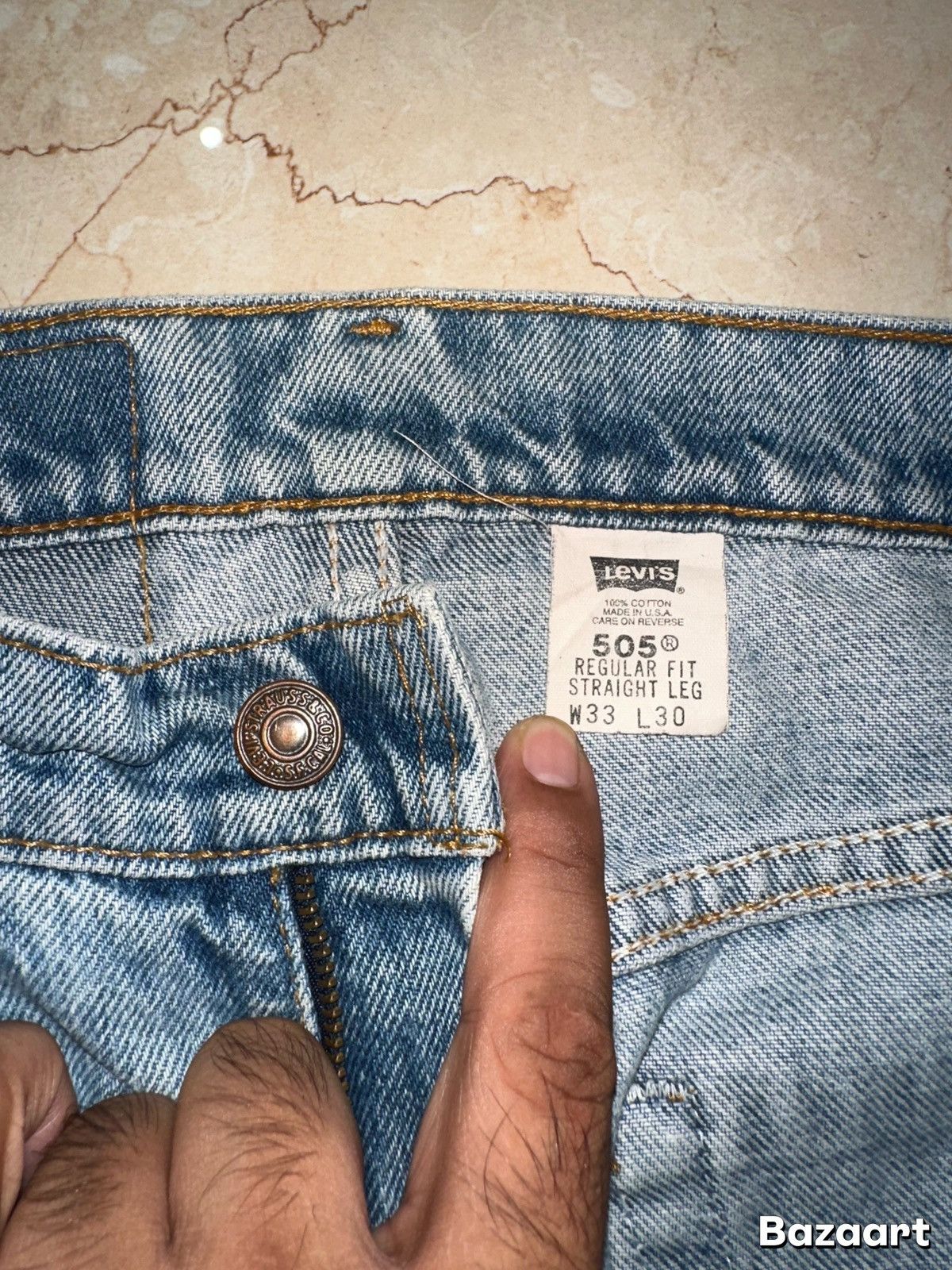 Levi's Levis x vintage x 505 Size US 33 - 6 Thumbnail