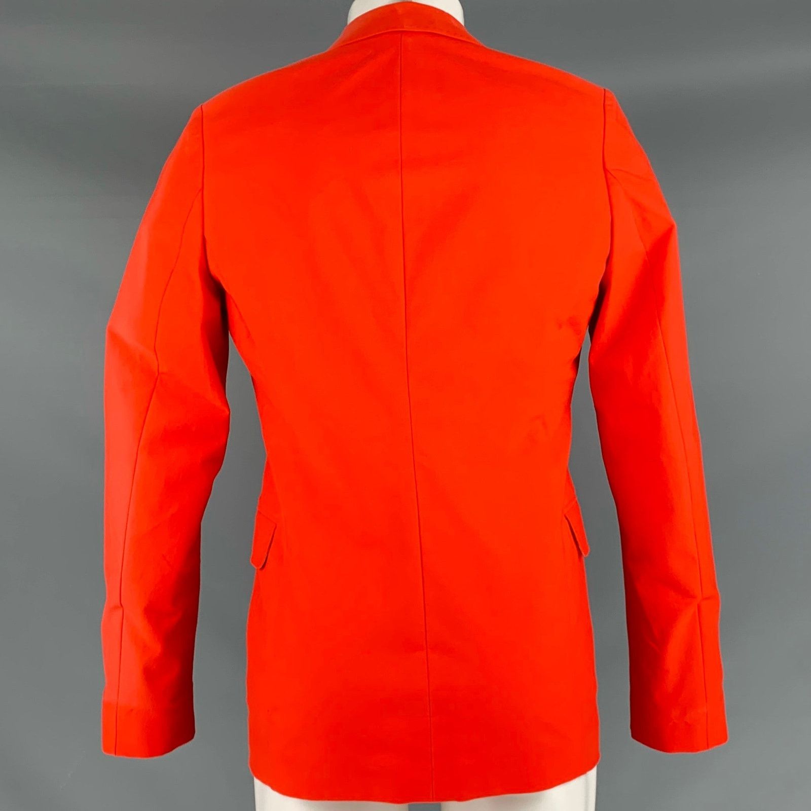 Acne Studios ACNE STUDIOS Size 38 Orange Cotton Blend Sport Coat Size 38R - 3 Thumbnail