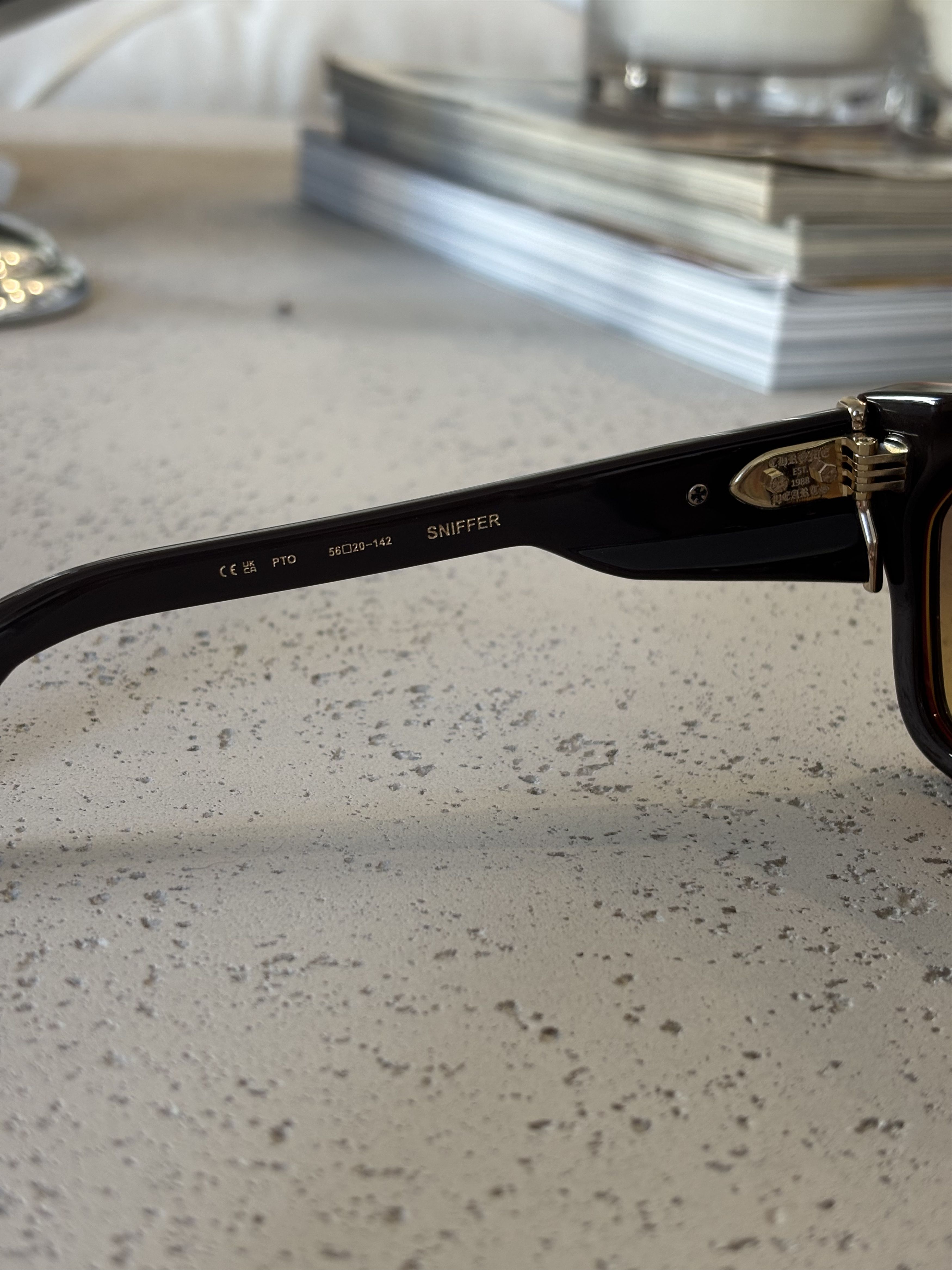 Chrome Hearts Chrome Hearts Sniffer Sunglasses Size ONE SIZE - 6 Thumbnail