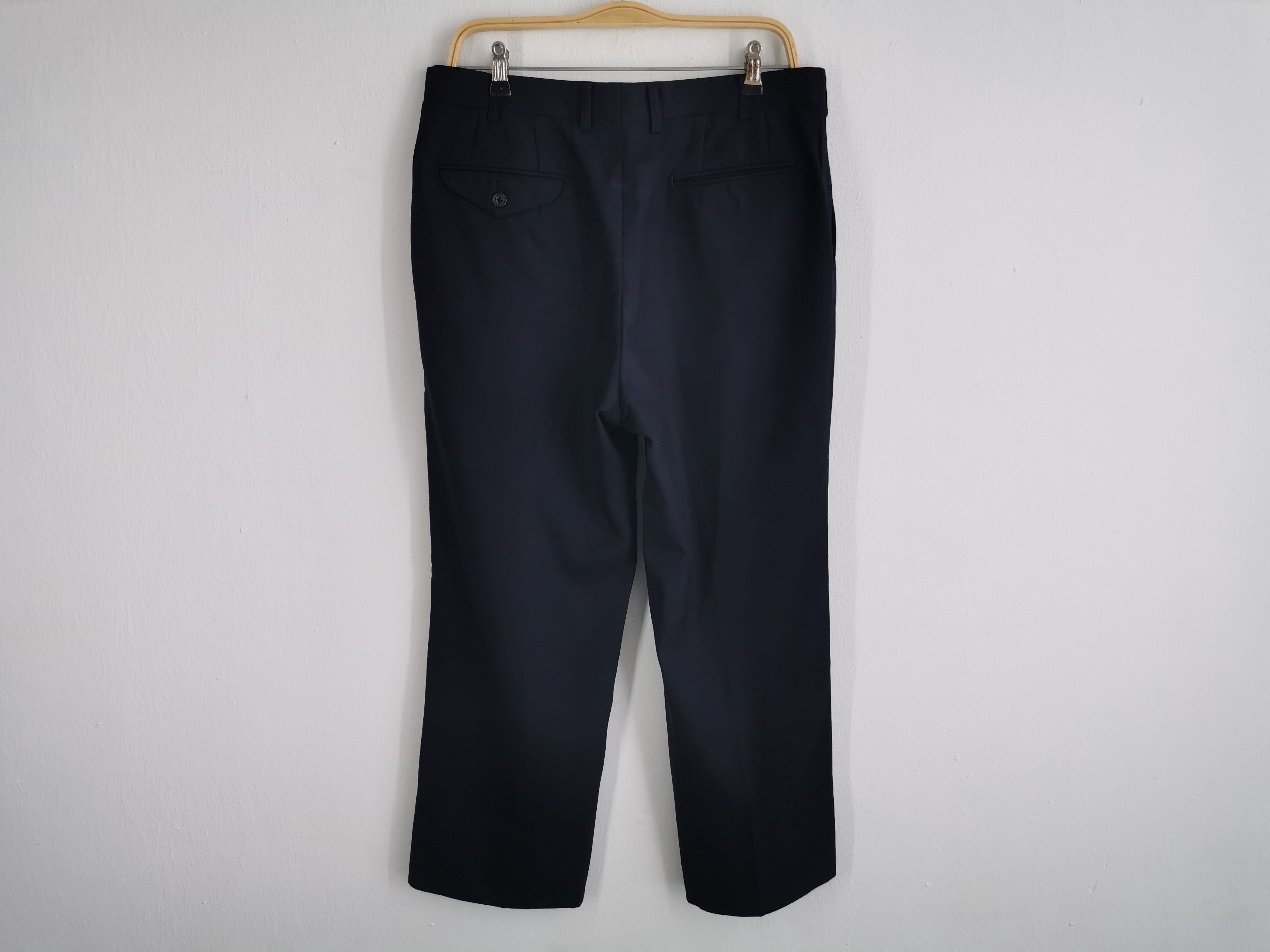 Burberry Vintage 80's Burberry's Wool Pants Size 35 Size US 35 - 3 Thumbnail