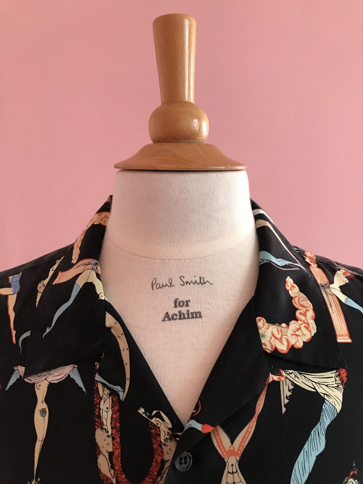 Supreme SS18 Supreme x Erté Art Déco Alphabet Silk Camp Collar Shirt Size US L / EU 52-54 / 3 - 6 Thumbnail