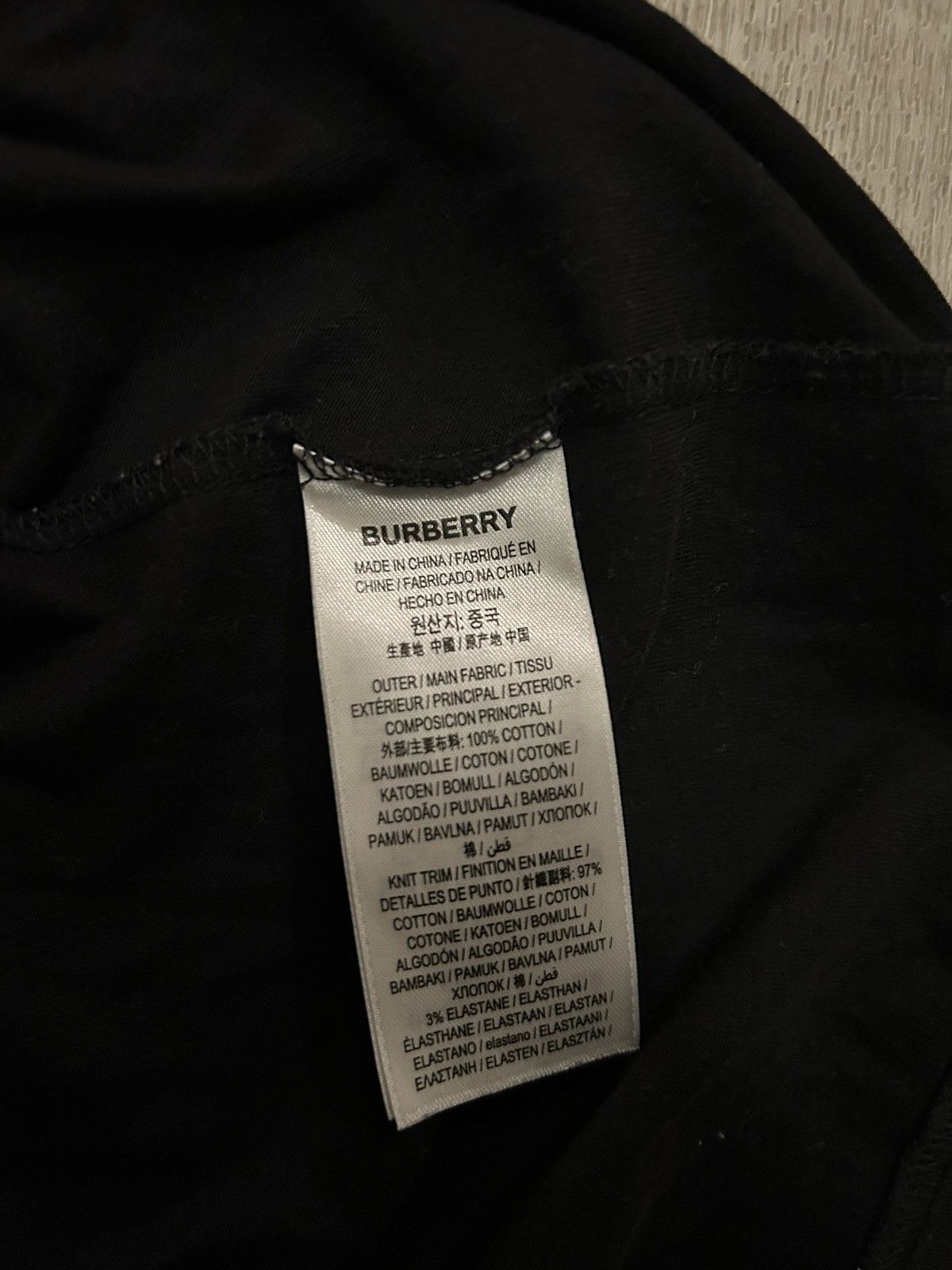 Burberry Burberry Monogram Motif Logo T-Shirt Size US XXL / EU 58 / 5 - 5 Thumbnail