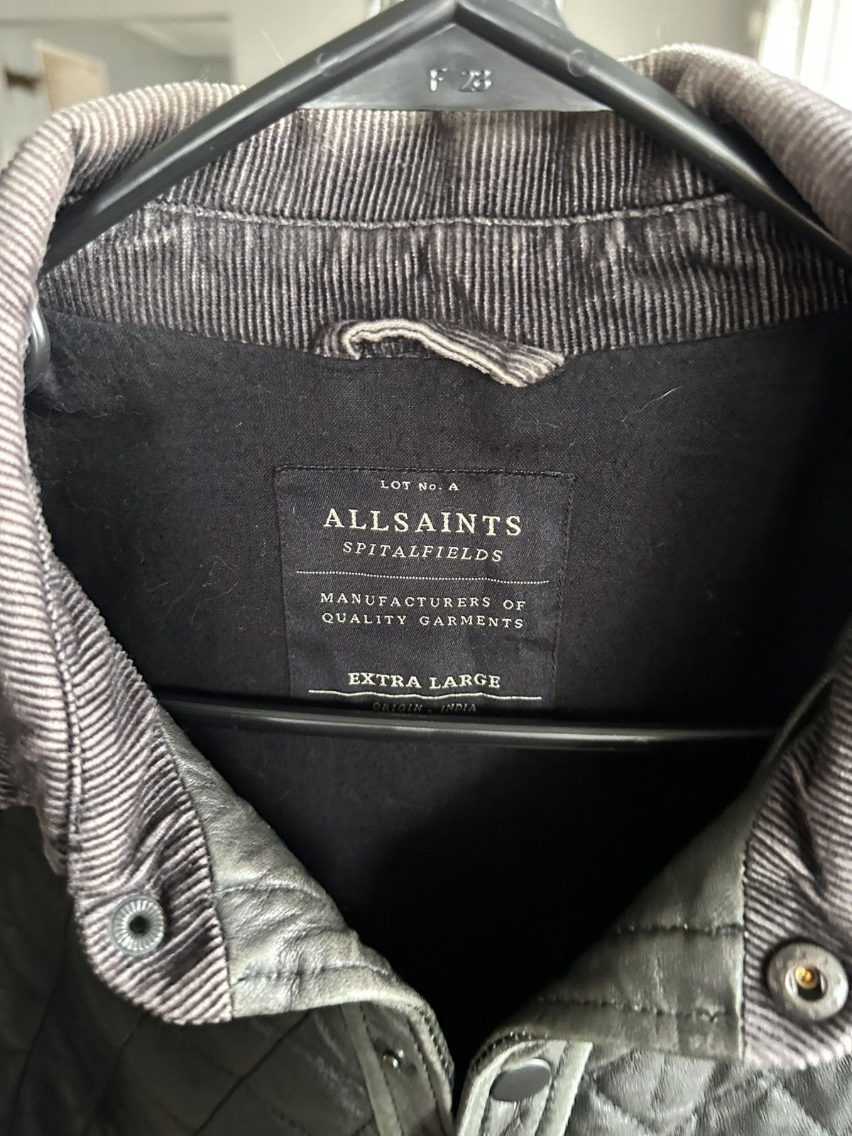 Allsaints AllSaints Leather Jacket Size US XL / EU 56 / 4 - 2 Thumbnail