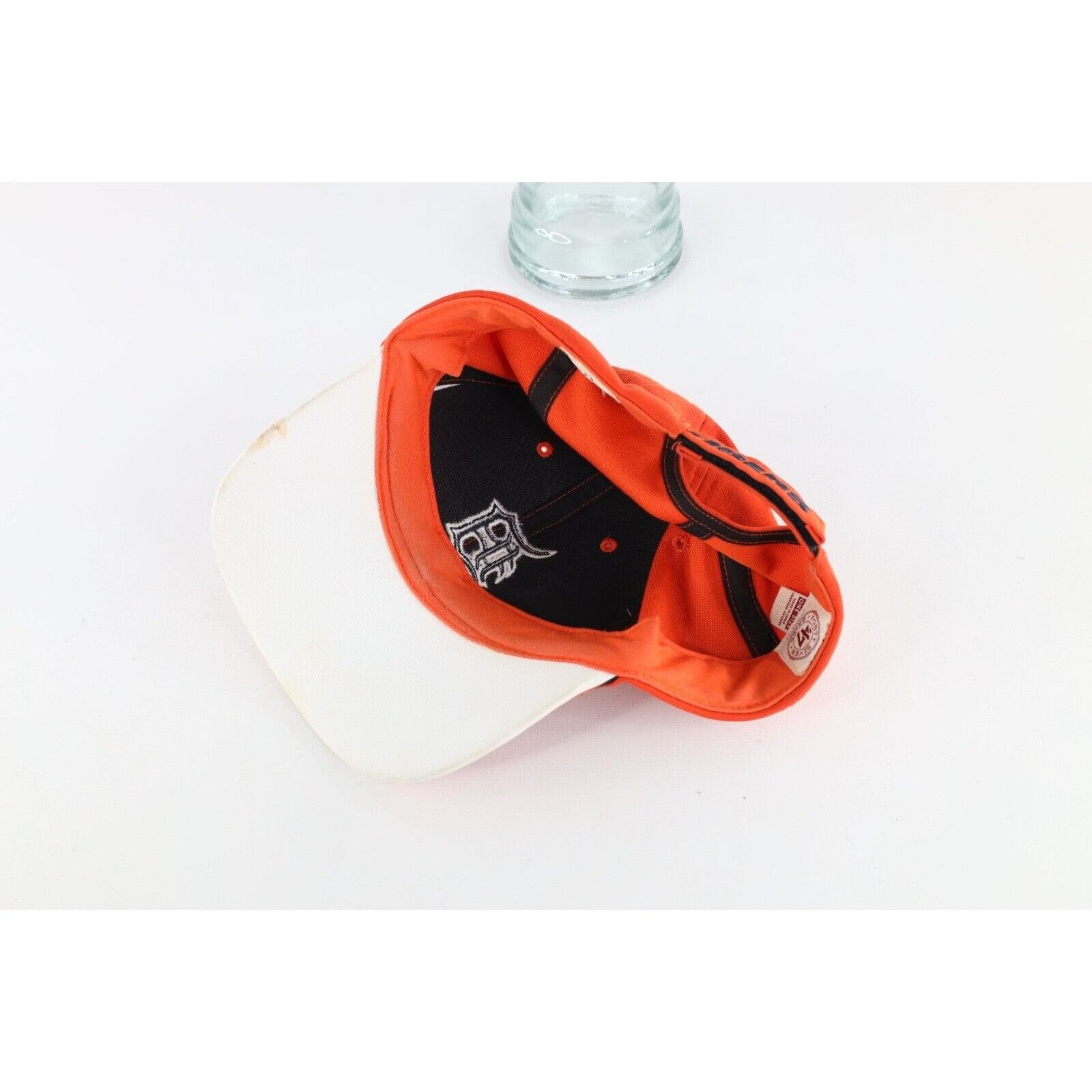 Vintage Vintage Distressed Spell Out Detroit Tigers Baseball Hat Cap Size ONE SIZE - 8 Thumbnail