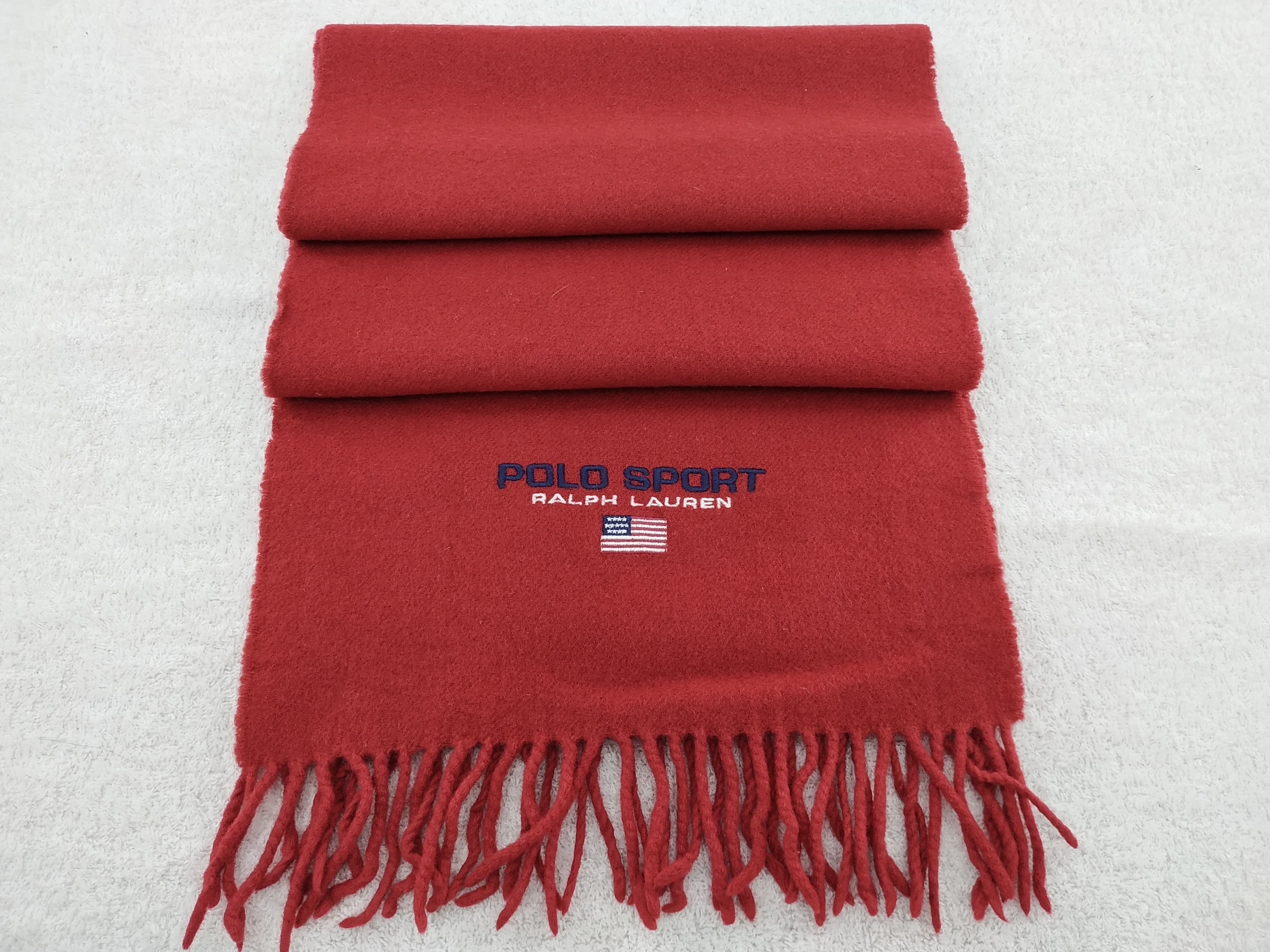 Polo Ralph Lauren VTG Polo Sport Ralph Lauren Scarf/Muffler/Neckwear MF381A Size ONE SIZE - 2 Thumbnail
