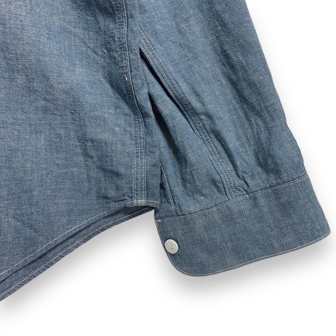 Kaws ORIGINAL FAKE ( KAWS ) 12SS CHAMBRAY X BD L/S SHIRT Size US M / EU 48-50 / 2 - 5 Thumbnail