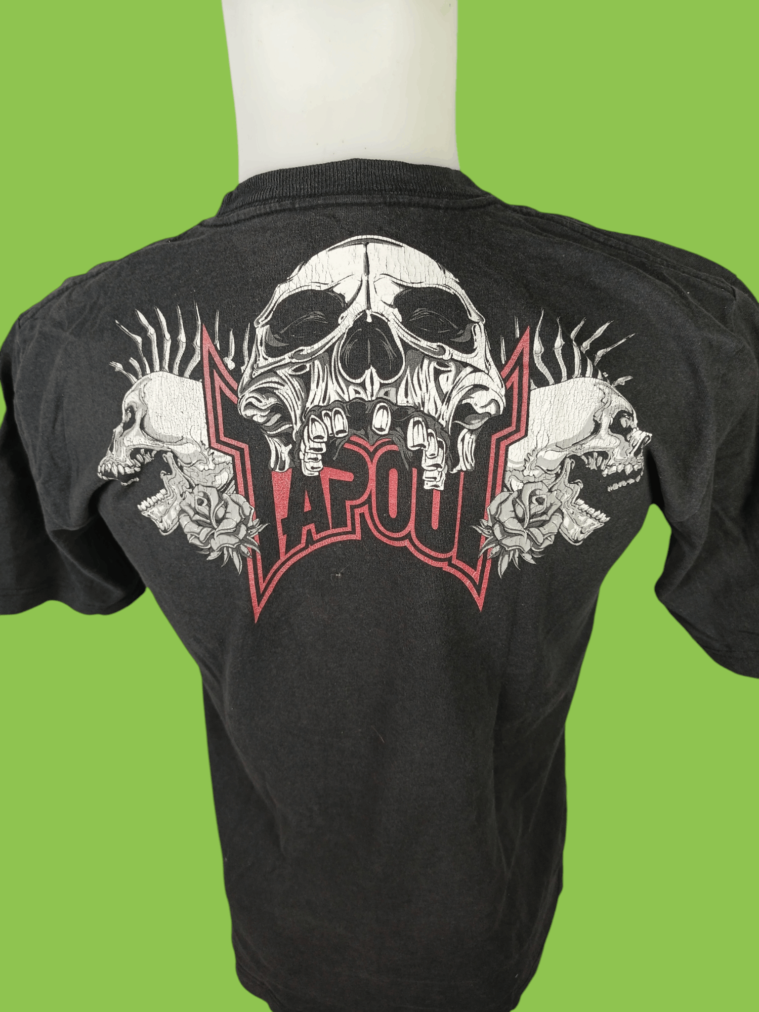 Affliction × Japanese Brand × Tapout Rare Tapout Tee Y2K Affliction Style Size M / US 6-8 / IT 42-44 - 10 Thumbnail