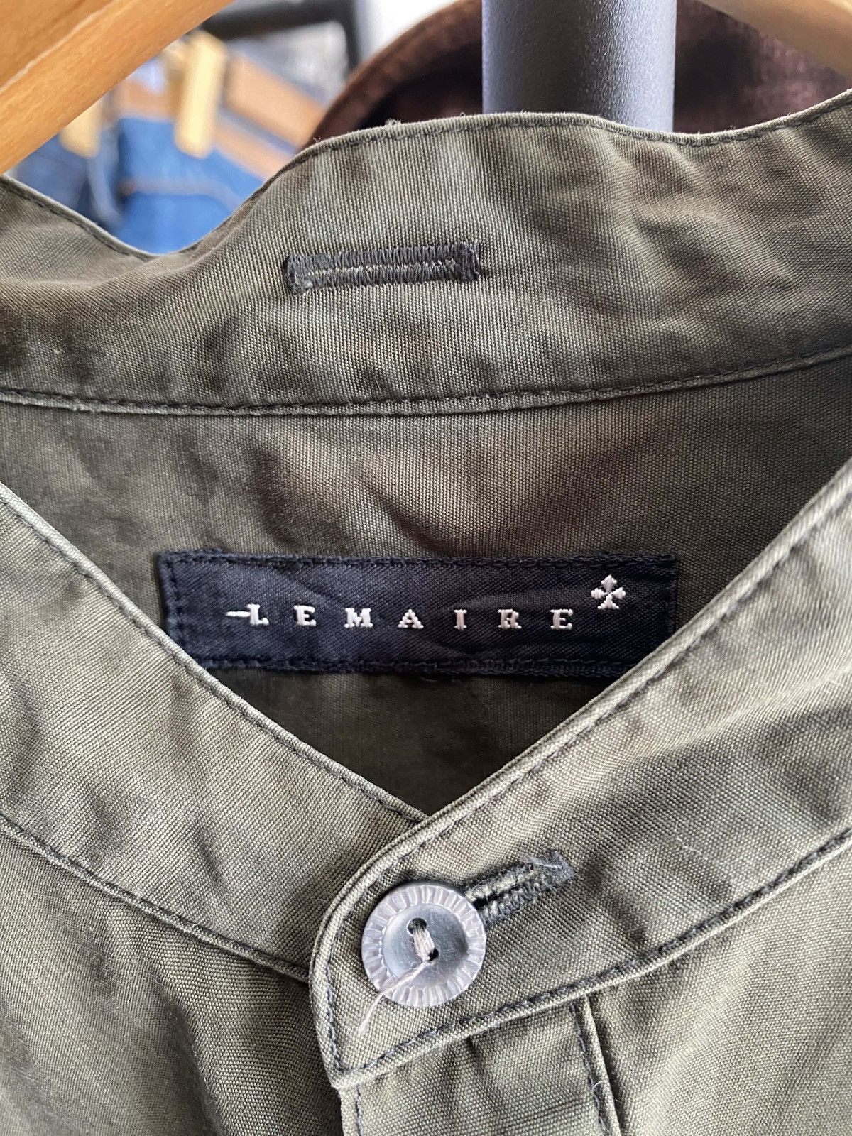 Lemaire Lemaire 00s Cotton Shirt Size US M / EU 48-50 / 2 - 9 Thumbnail