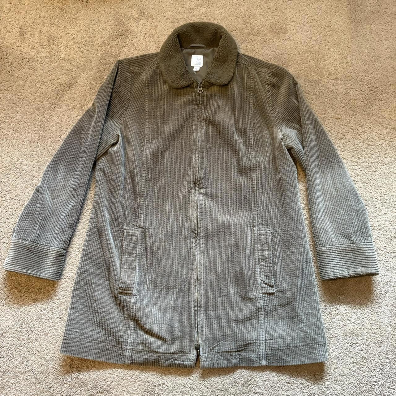Designer J. Jill Women's Green and Khaki Jacket Size M / US 6-8 / IT 42-44 - 1 Thumbnail