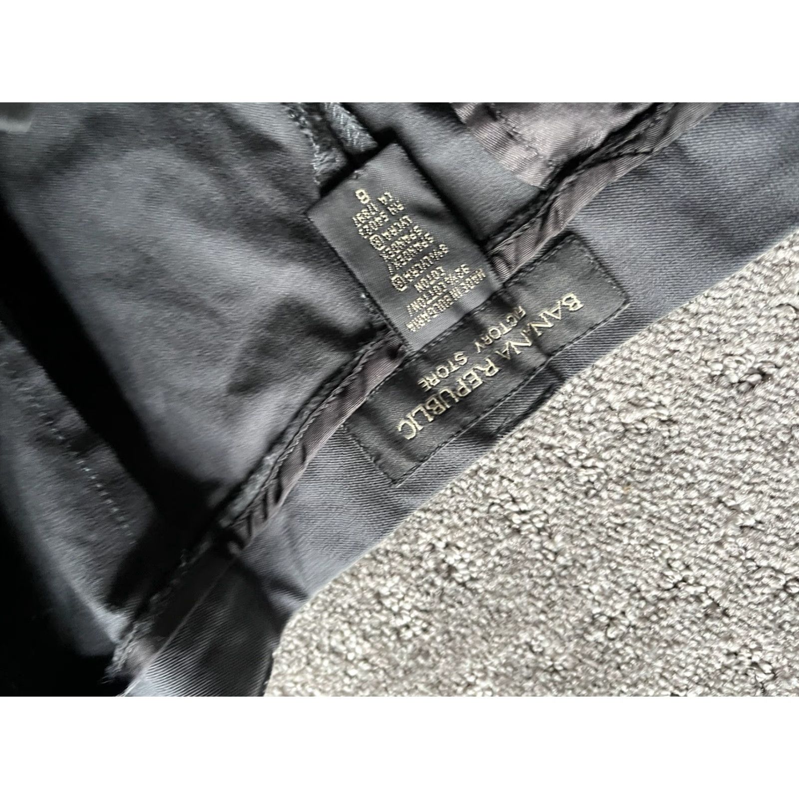 Banana Republic VINTAGE Banana Republic Factory Store Women Gray Dress Pants 8 Size 30" / US 8 / IT 44 - 5 Thumbnail
