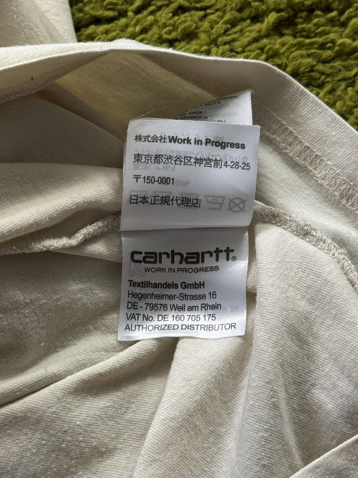 Carhartt Carhartt big logo t-shirt Size US M / EU 48-50 / 2 - 8 Thumbnail