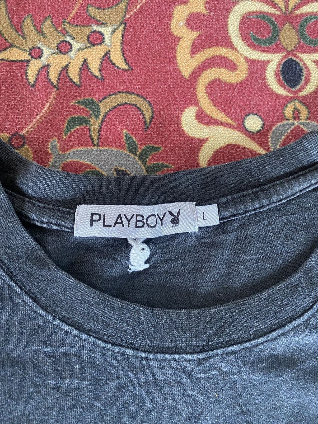 Playboy Vintage Playboy Big Logo T Shirt Size XL Size US XL / EU 56 / 4 - 7 Thumbnail