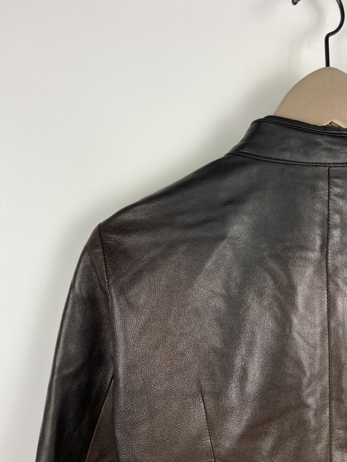 Other Vintage Vent Couvert Women’s Leather Biker Belted Jacket Size XS / US 0-2 / IT 36-38 - 21 Thumbnail