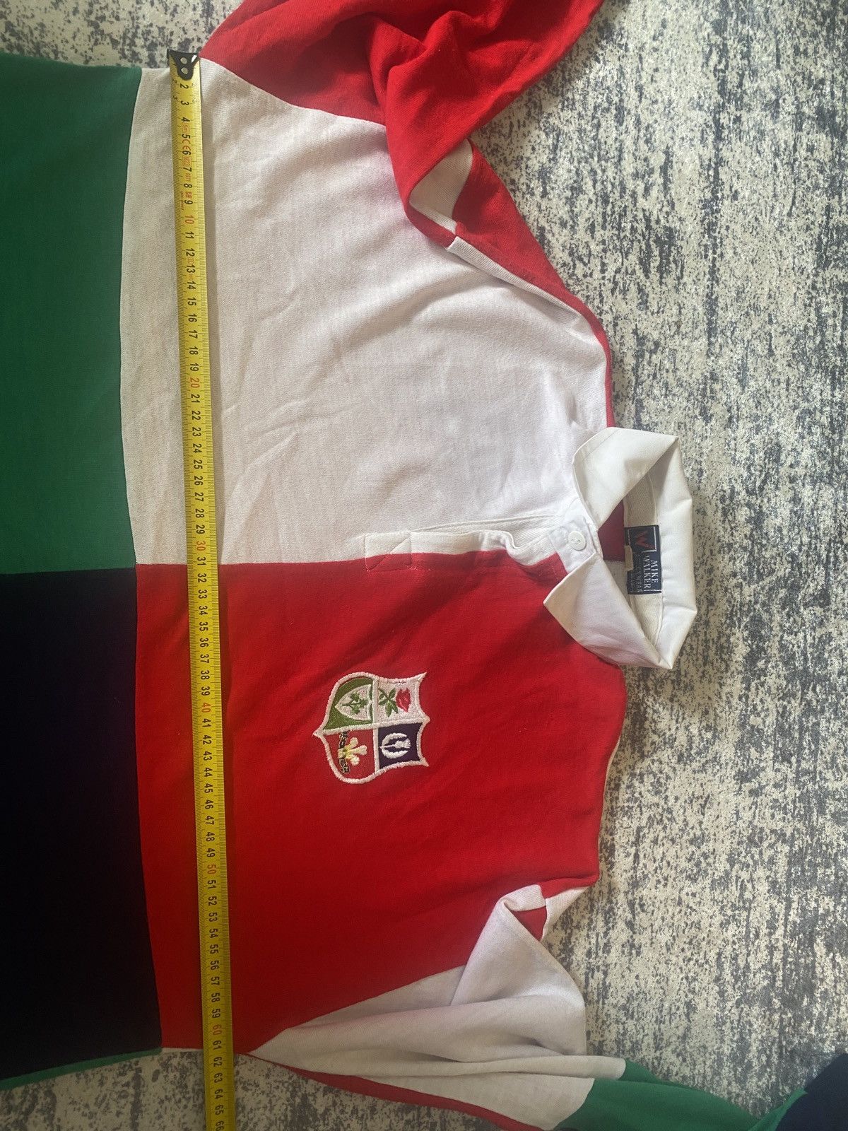 Vintage British and Irish Lions vintage 80s rare polo rugby shirt Size US XL / EU 56 / 4 - 14 Thumbnail