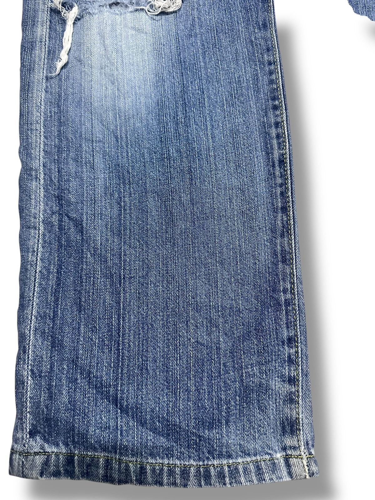Japanese Brand GLHeart Limited Edition Vintage Jeans With Loose Style Faded Size US 35 - 10 Thumbnail
