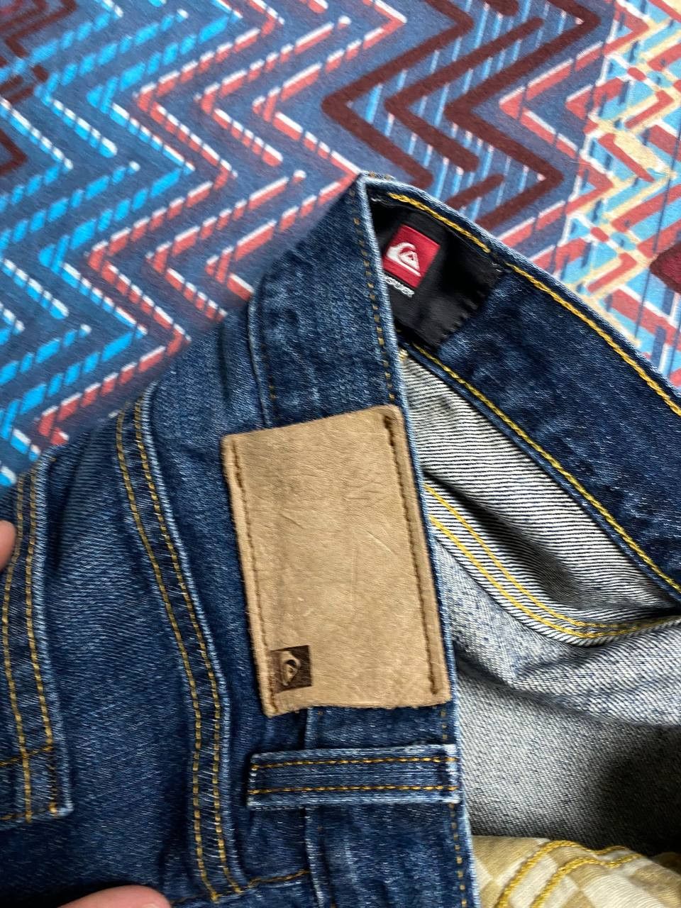 Quiksilver × Vintage Vintage 2000s Quiksilver Baggy Cotton Jeans Men’s Size US 28 / EU 44 - 5 Thumbnail
