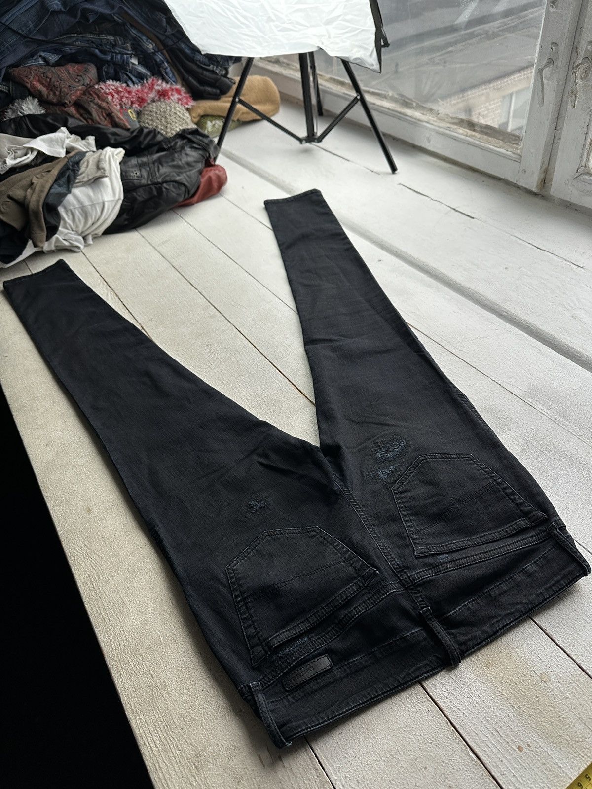 Diesel 🚨Gothic Diesel Regular Slim relax Flared Jeans Womens Size 27" / US 4 / IT 40 - 8 Thumbnail