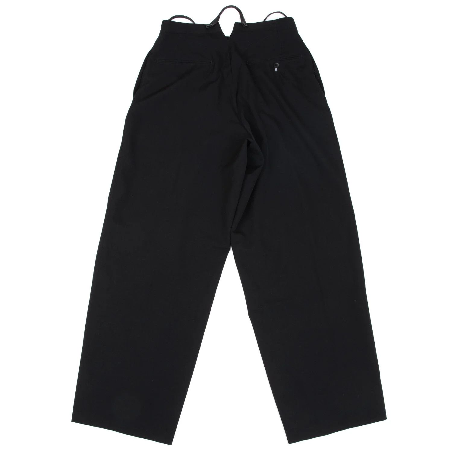 Yohji Yamamoto Yohji Yamamoto Wool Gabardine Wide Pants Size US 32 / EU 48 - 10 Thumbnail