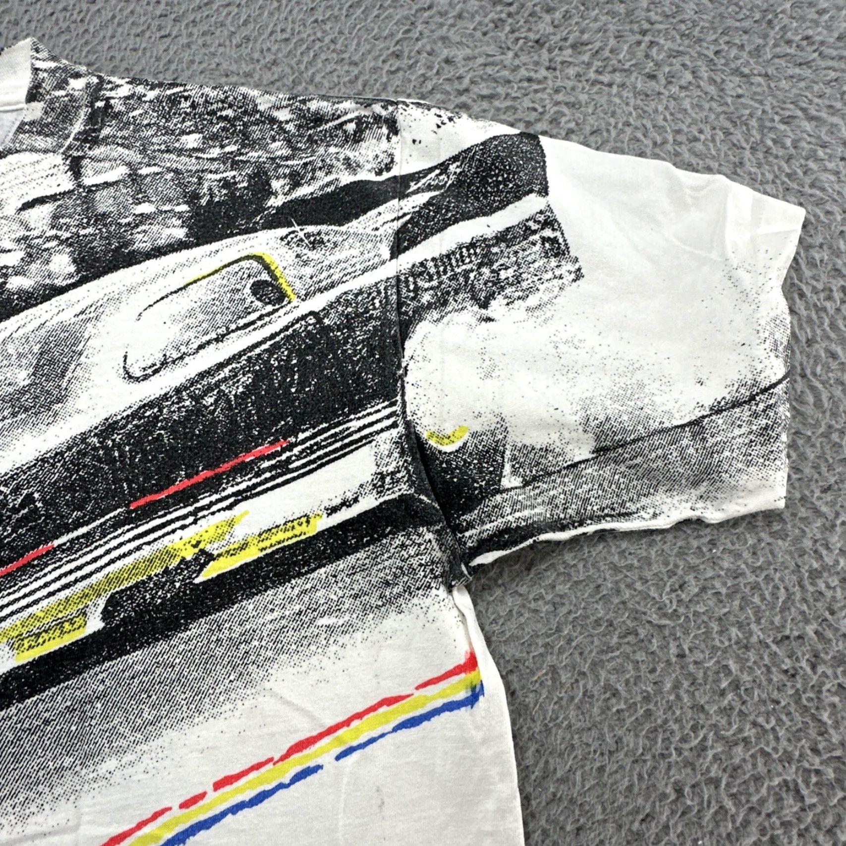 Vintage VINTAGE NHRA AOP Drag Racing T Shirt Sport Services White XL USA Mens, T-Shirt, Vintage 1990s, Single Stitch, X L Size US XL / EU 56 / 4 - 4 Thumbnail