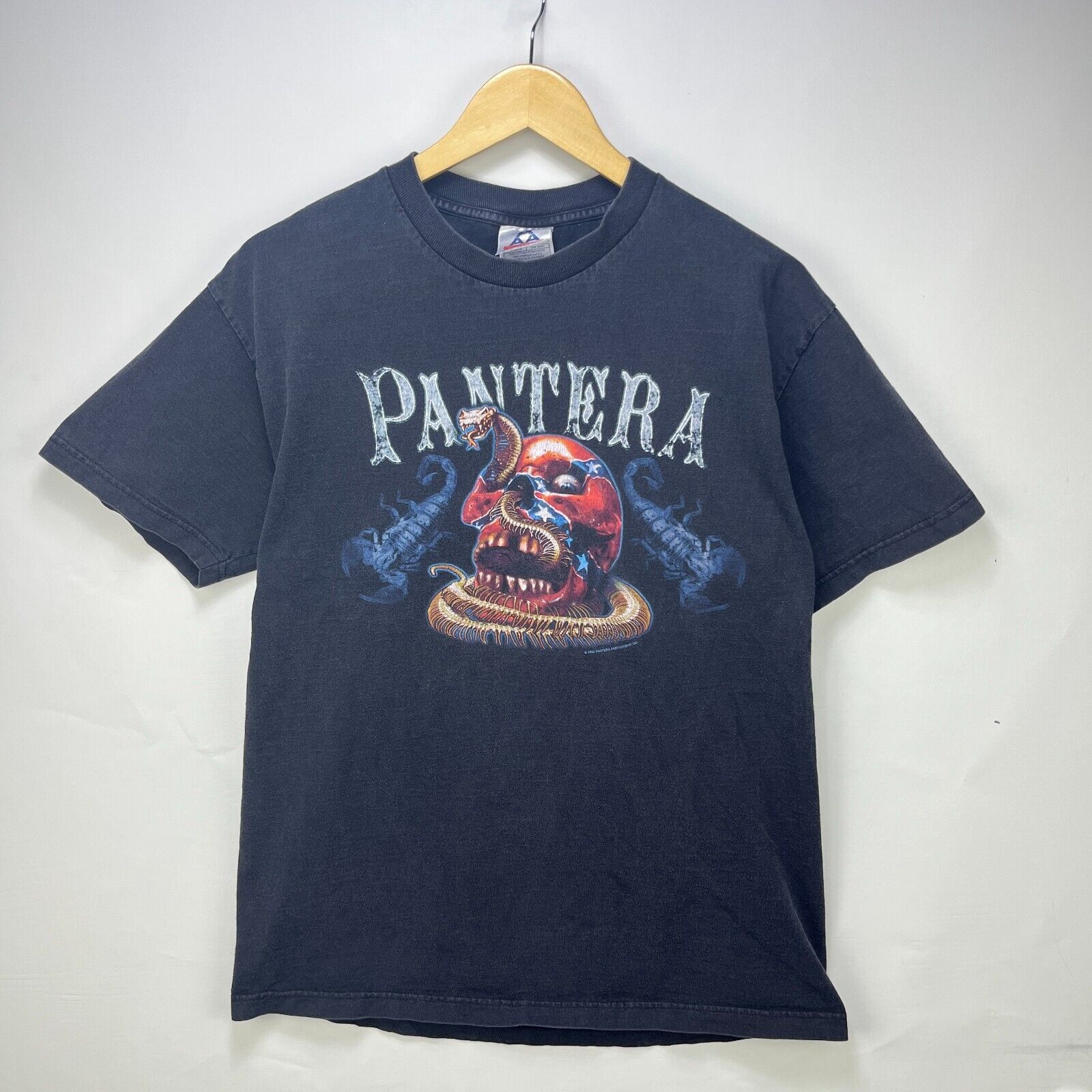 Vintage Vintage Pantera Sun Faded Snake Skull T Shirt Large Band Size US L / EU 52-54 / 3 - 1 Thumbnail