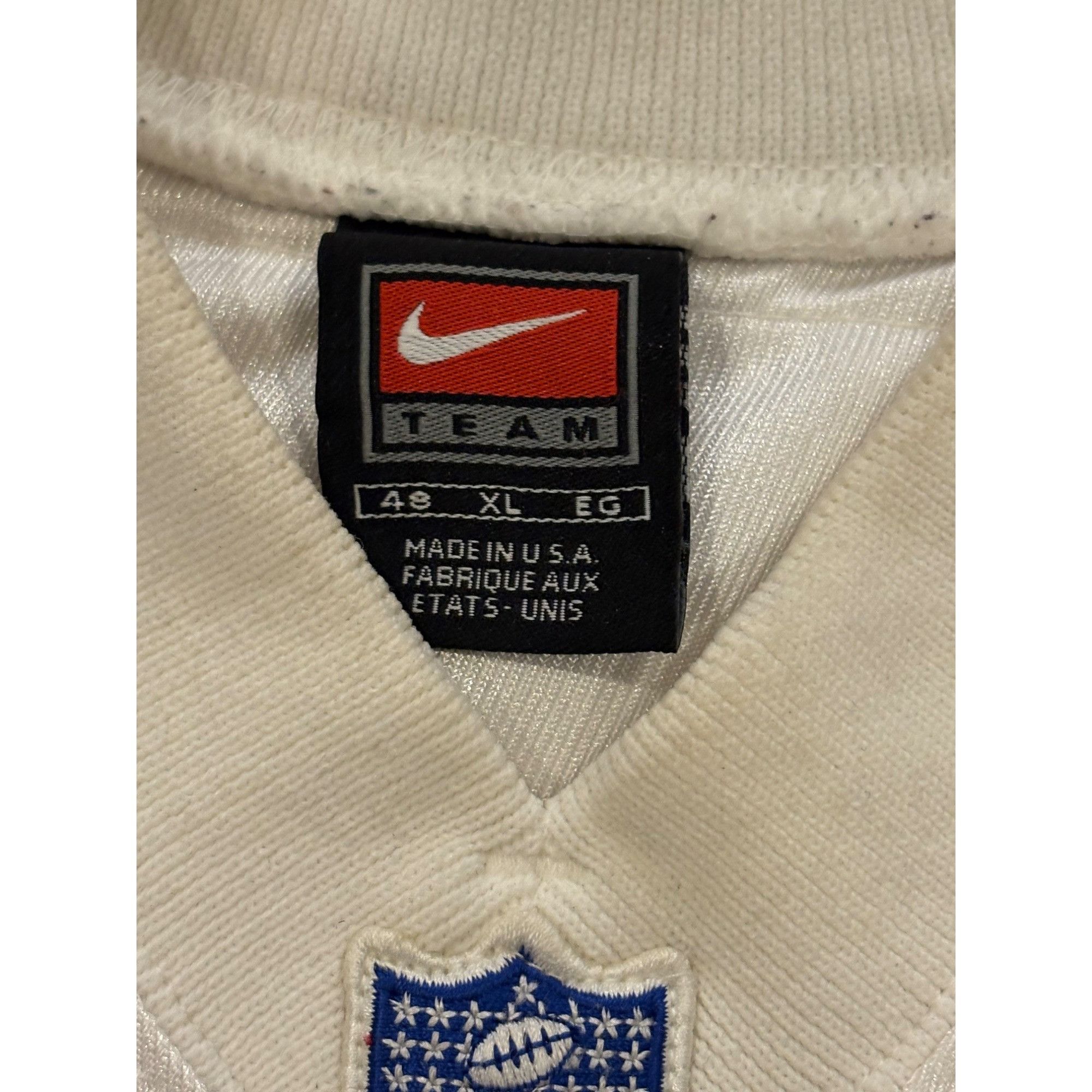 Nike Vintage 90's Nike Dallas Cowboys Daryl "Moose" Johnston #48 Size US XL / EU 56 / 4 - 8 Thumbnail