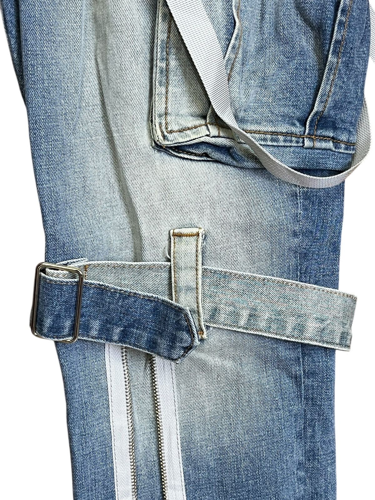 Cult Of Individuality JAPANESE CULT OF INDIVIDUALITY ROCKER CARGO BONDAGE JEANS Size US 39 - 6 Thumbnail