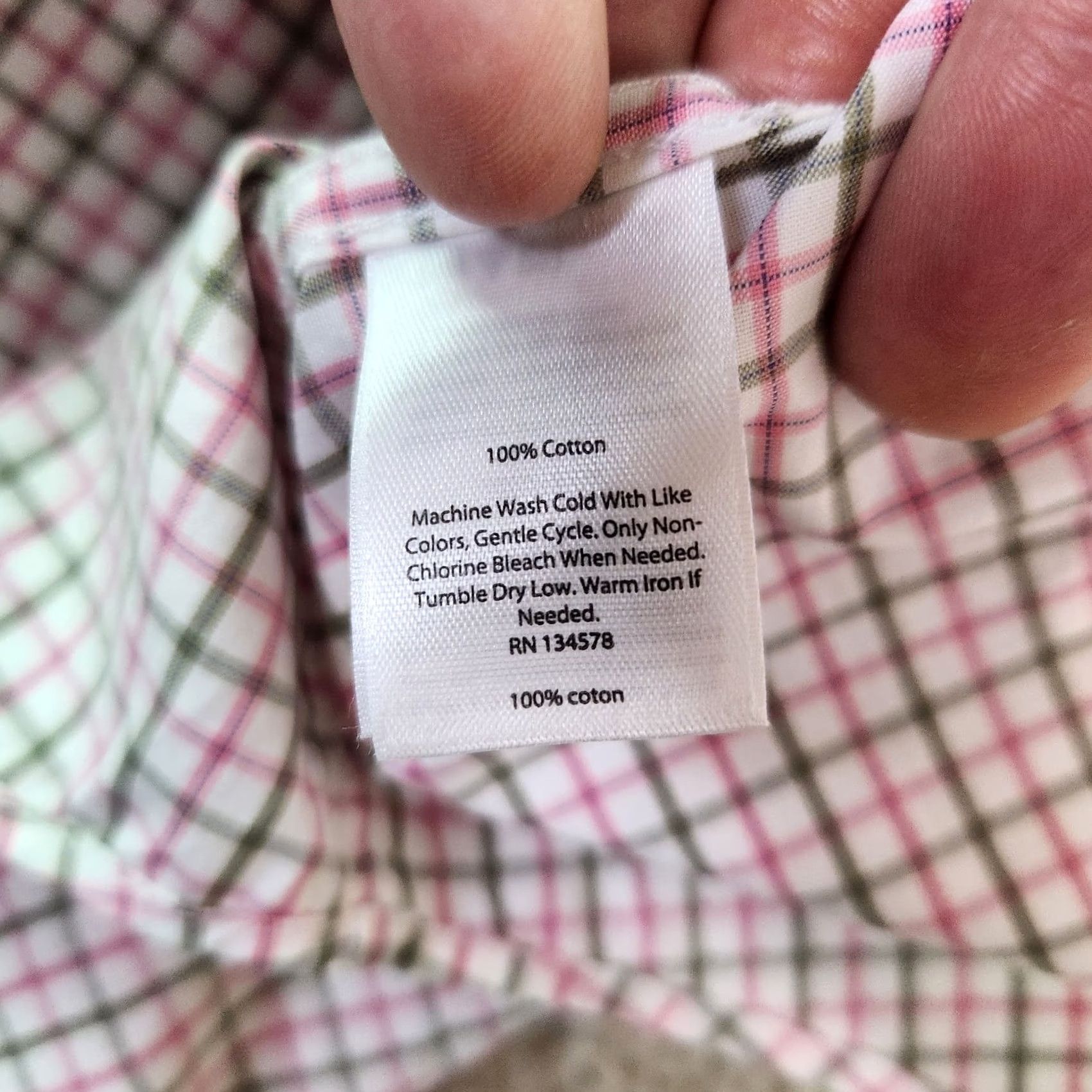 Vineyard Vines Vineyard Vines Shirt Mens Small Pink Slim Fit Murray Button Up Plaid B911 Size US S / EU 44-46 / 1 - 6 Thumbnail