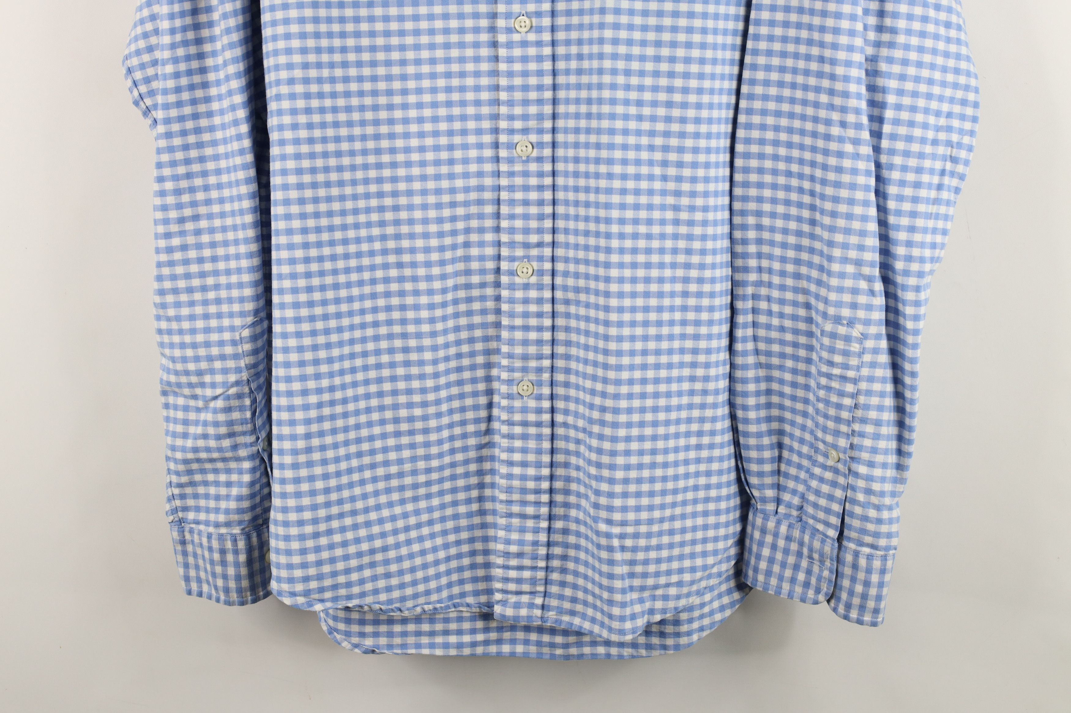 Polo Ralph Lauren Vintage 90s Ralph Lauren Fit Oxford Button Down Shirt Plaid Size US L / EU 52-54 / 3 - 3 Thumbnail