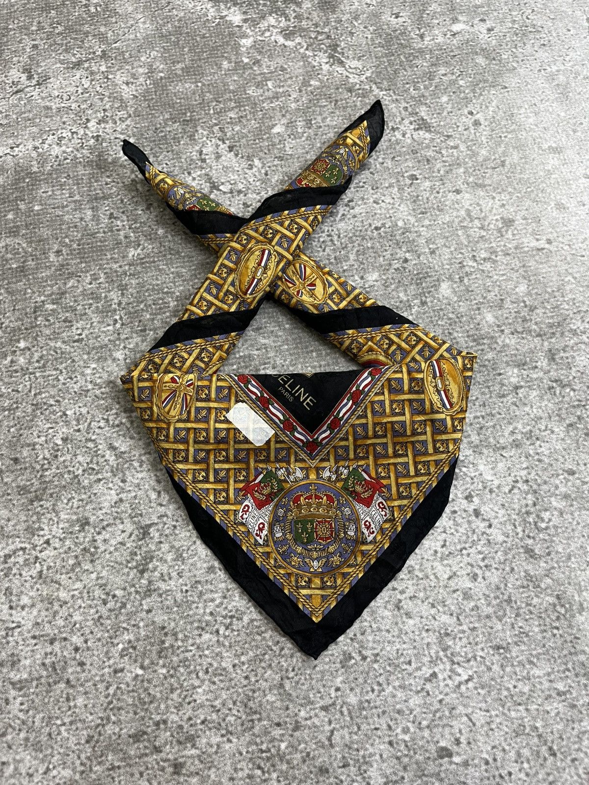 Celine Vintage Celine Handkerchief / Bandana / Neckerchief Size ONE SIZE - 9 Thumbnail