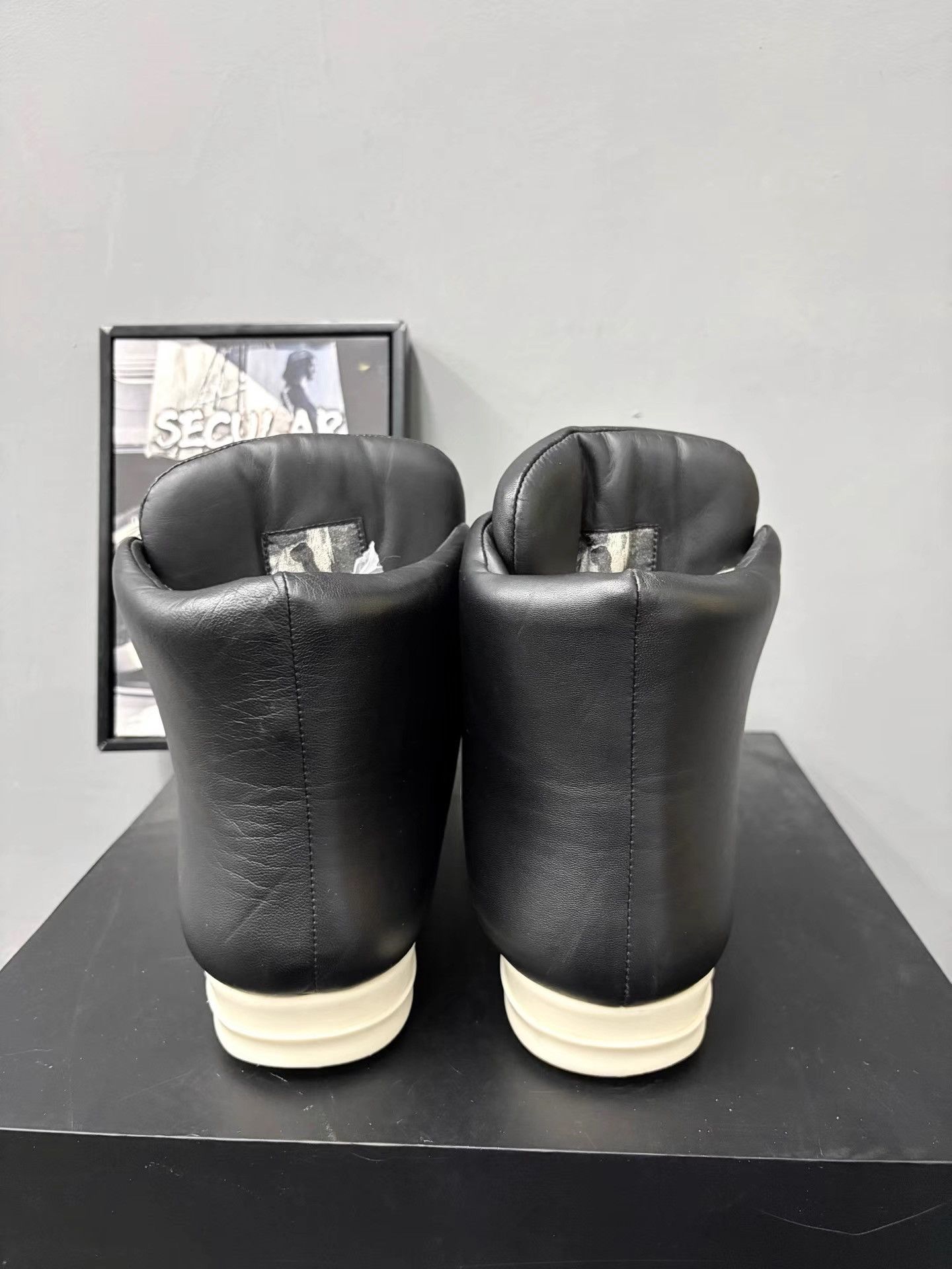 Rick Owens RickOwens Mainline Puff High-top Sneakers K34 Size US 8 / EU 41 - 7 Thumbnail