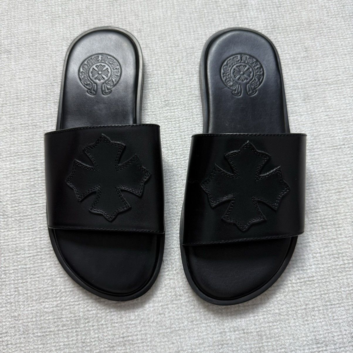 Chrome Hearts Chrome Hearts Black Patch Slipper size 37 Size US 7 / IT 37 - 4 Thumbnail
