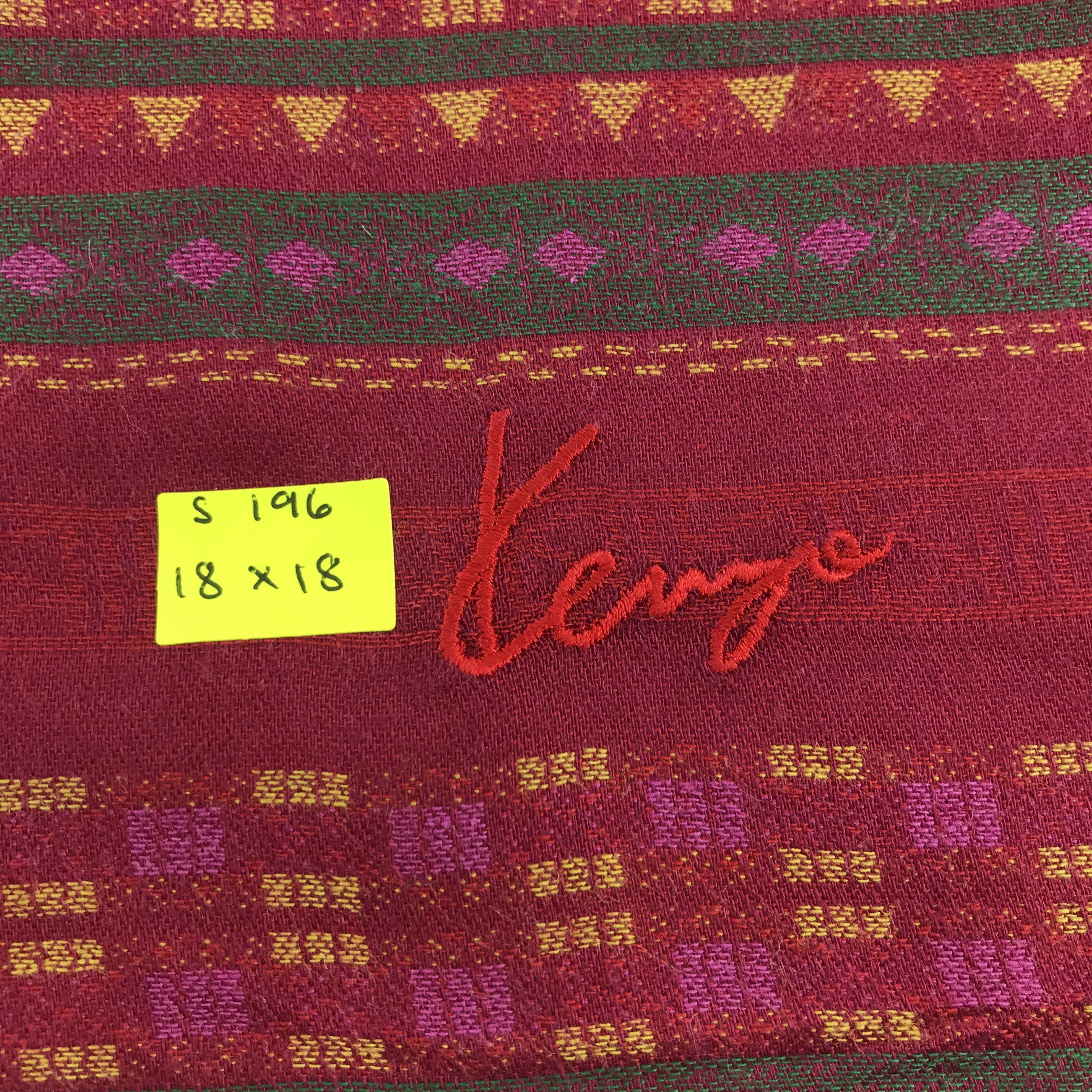 Kenzo × Vintage Kenzo Bandana / Handkerchief / Neckerchief - S196 Size ONE SIZE - 5 Thumbnail