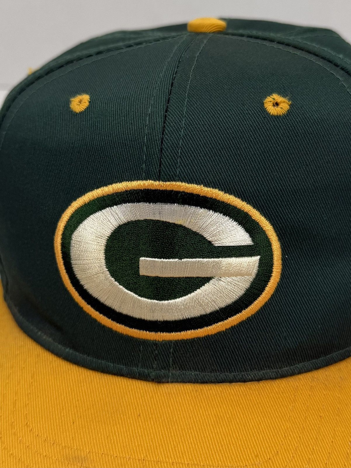 Drew Pearson Vintage Green Bay Packers NFL Game Day Snapback Hat 90s Size ONE SIZE - 6 Thumbnail