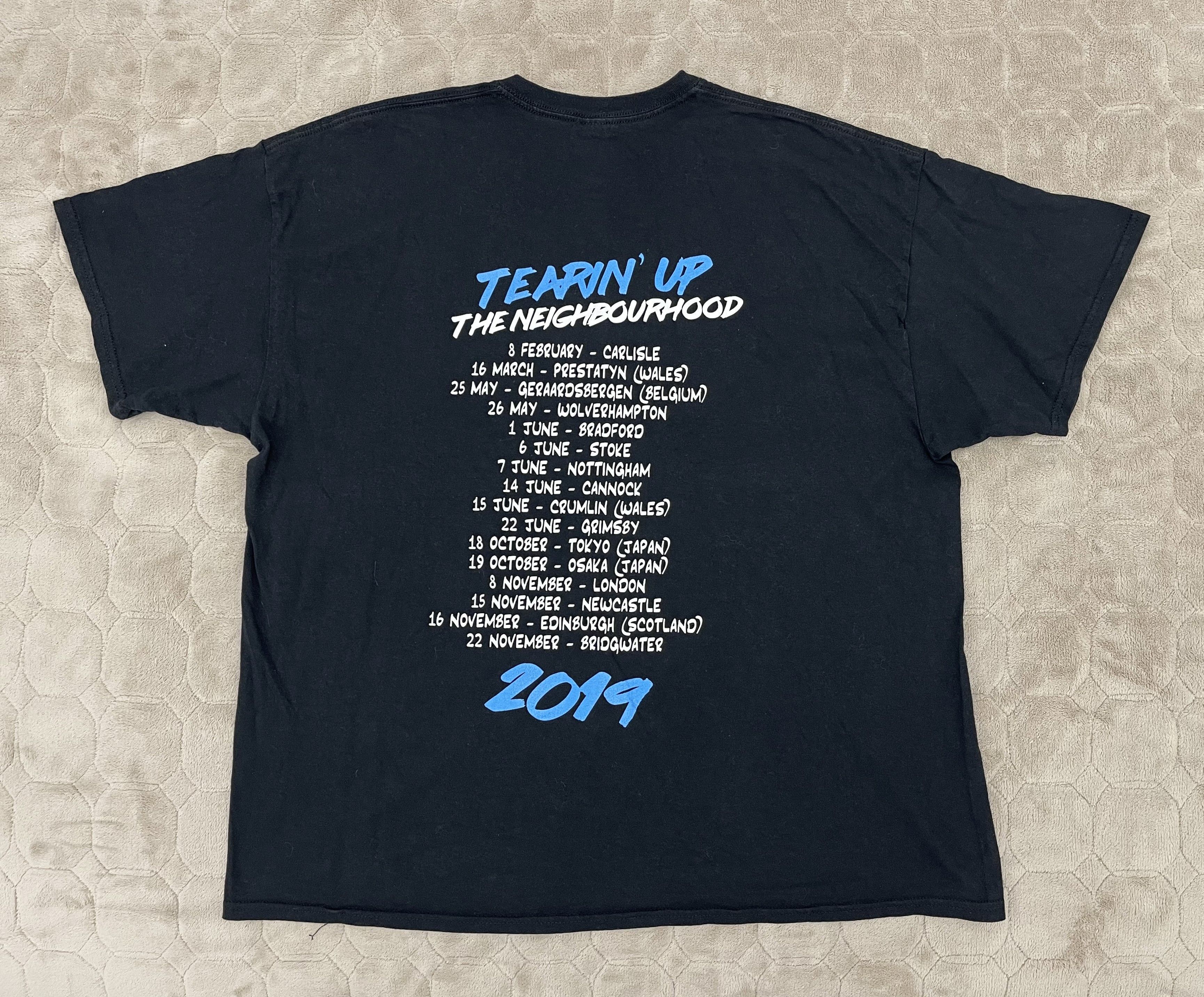 Gildan Midnite City TEARIN UP THE NEIGHBOURHOOD 2019 Size US XXL / EU 58 / 5 - 3 Thumbnail