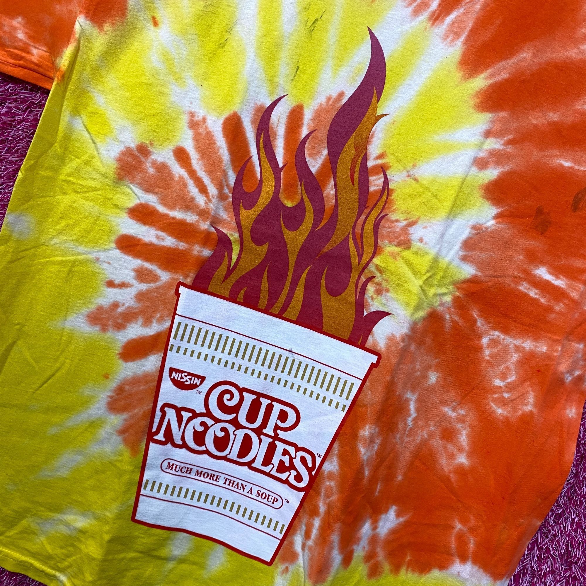 Nissan Nissin Cup Noodles More Than a Soup Spicy Promo Tie Dye L Size US L / EU 52-54 / 3 - 4 Thumbnail