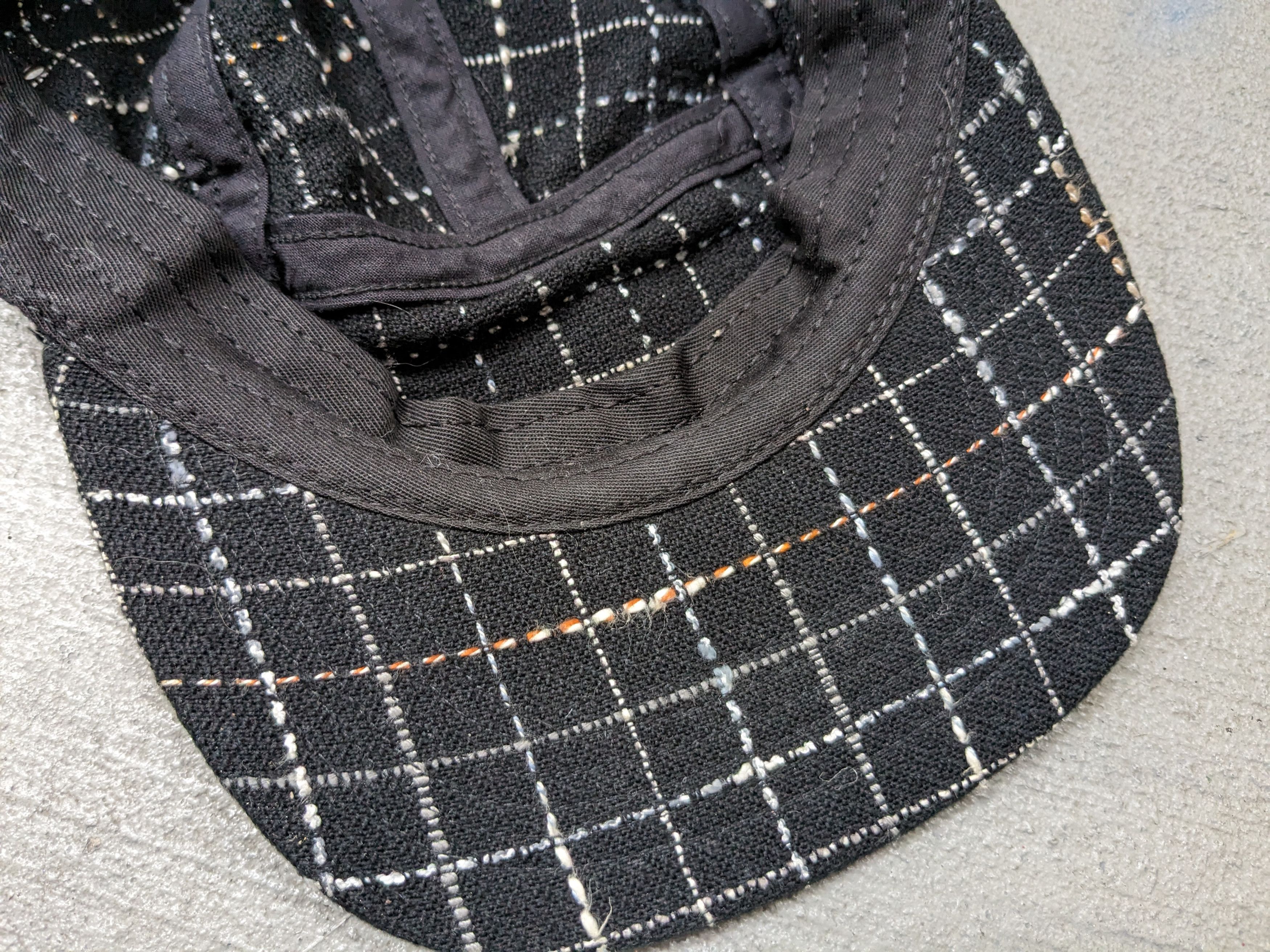 Supreme Supreme Boucle Camp Cap Black White Grid FW18 BOGO Size ONE SIZE - 12 Thumbnail