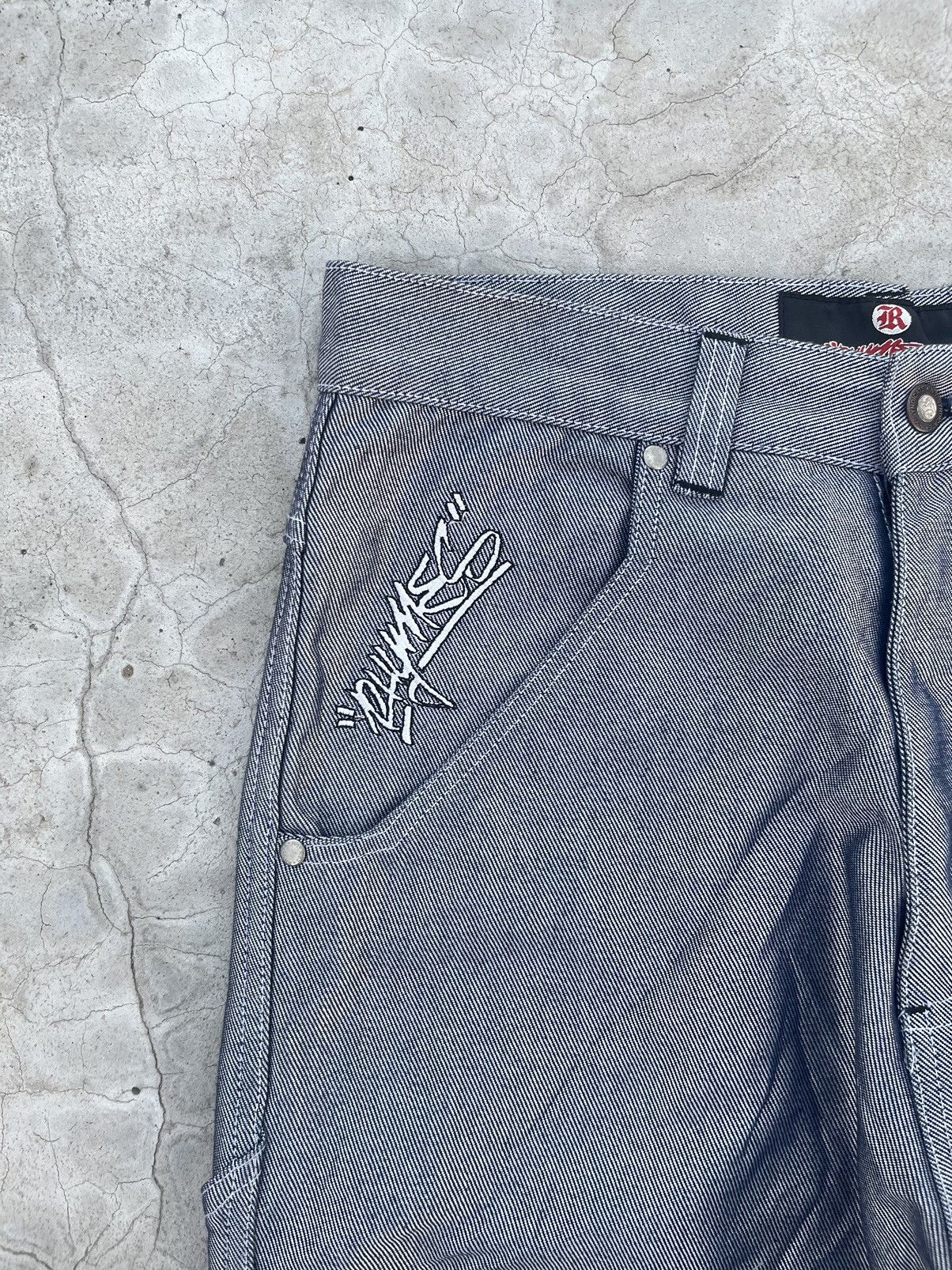 JNCO Y2K Rhymes NY Syndicate hip hope records pant Size US 32 / EU 48 - 8 Thumbnail