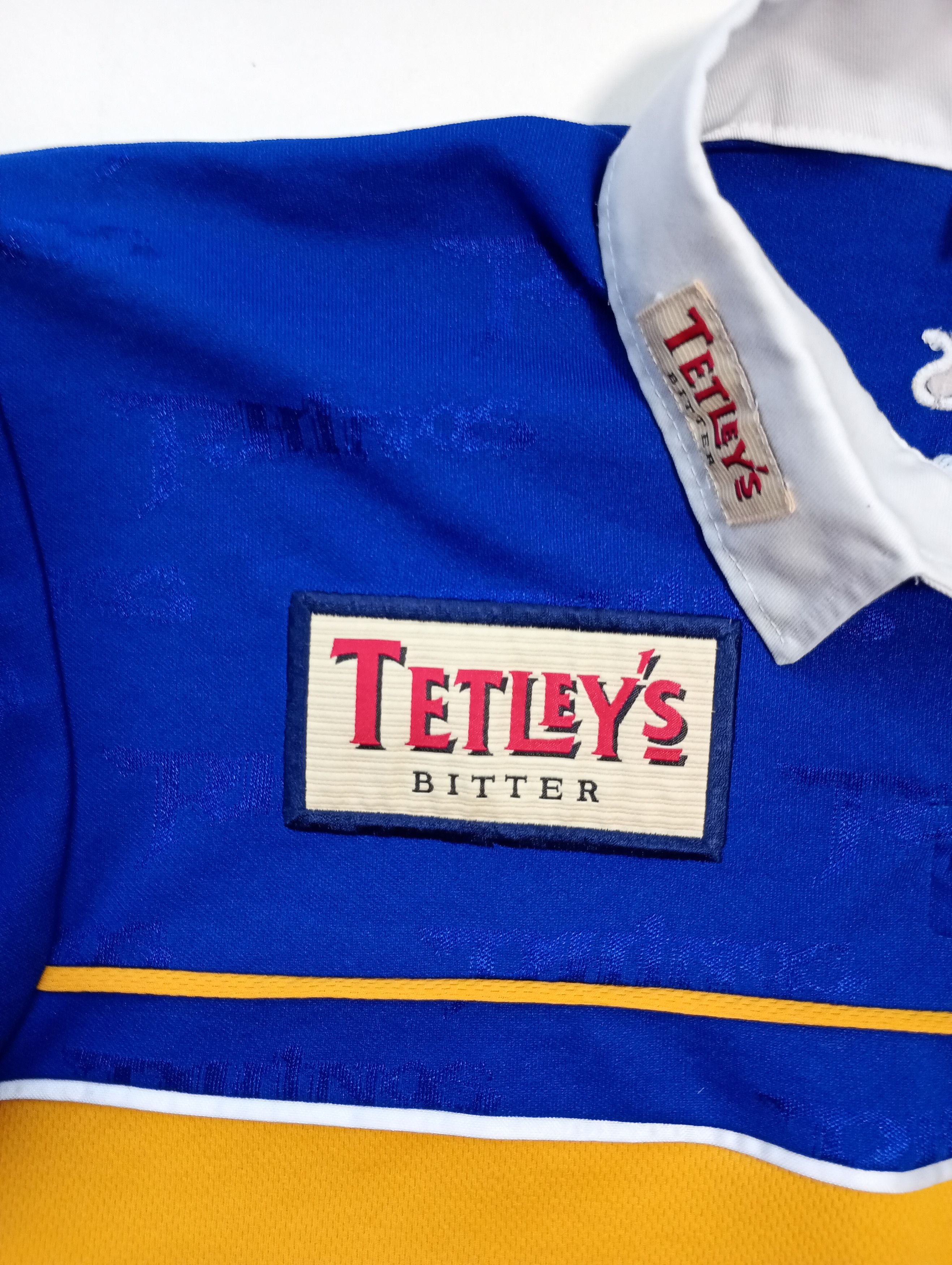 Asics Asiscs Leeds Rhinos Home Rugby Shirt 2000 Size US L / EU 52-54 / 3 - 9 Thumbnail