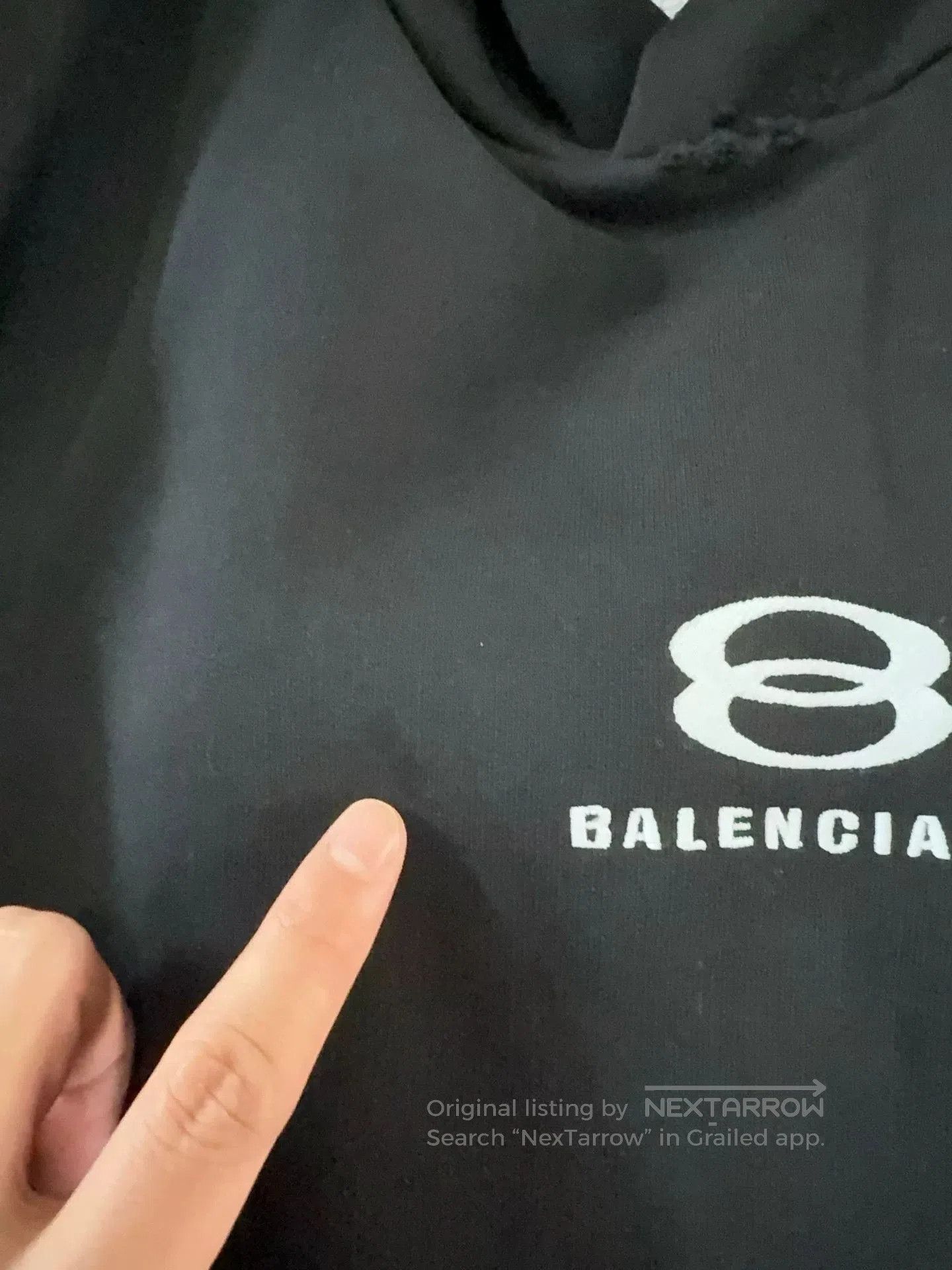 Balenciaga balenciaga double ring distressed hem sweatshirt. Size US L / EU 52-54 / 3 - 6 Thumbnail