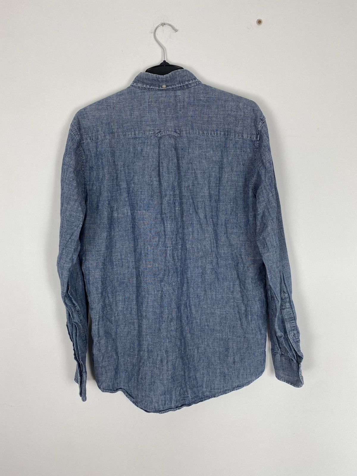 Our Legacy Our Legacy Blue Chambray 1940s Shirt Hemp Organic Cotton y2k Size US M / EU 48-50 / 2 - 5 Thumbnail